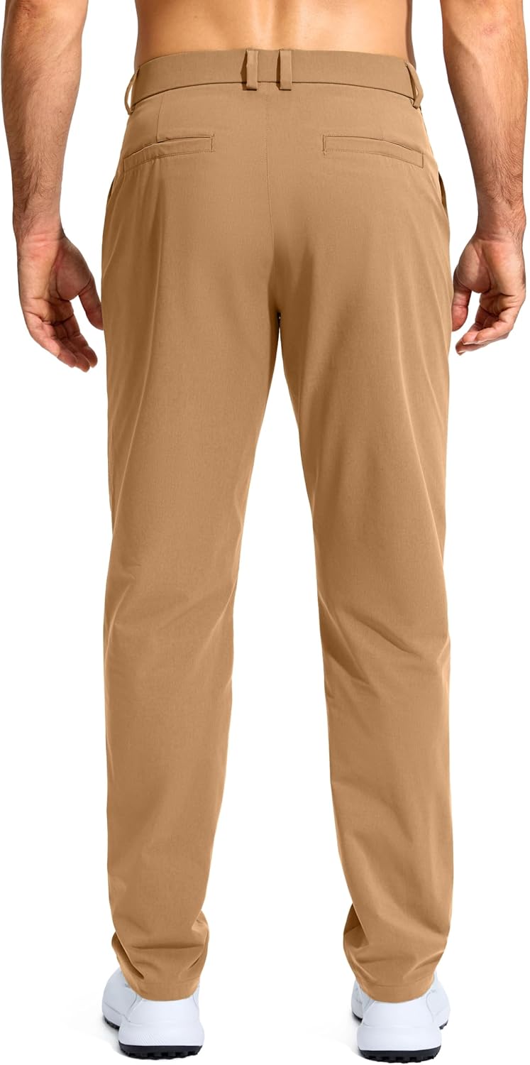G Gradual Mens Golf Pants Stretch Dress Casual Pants 30"/32"/34" Lightweight Work Travel Slacks for Men with 4 Pockets - Image 4