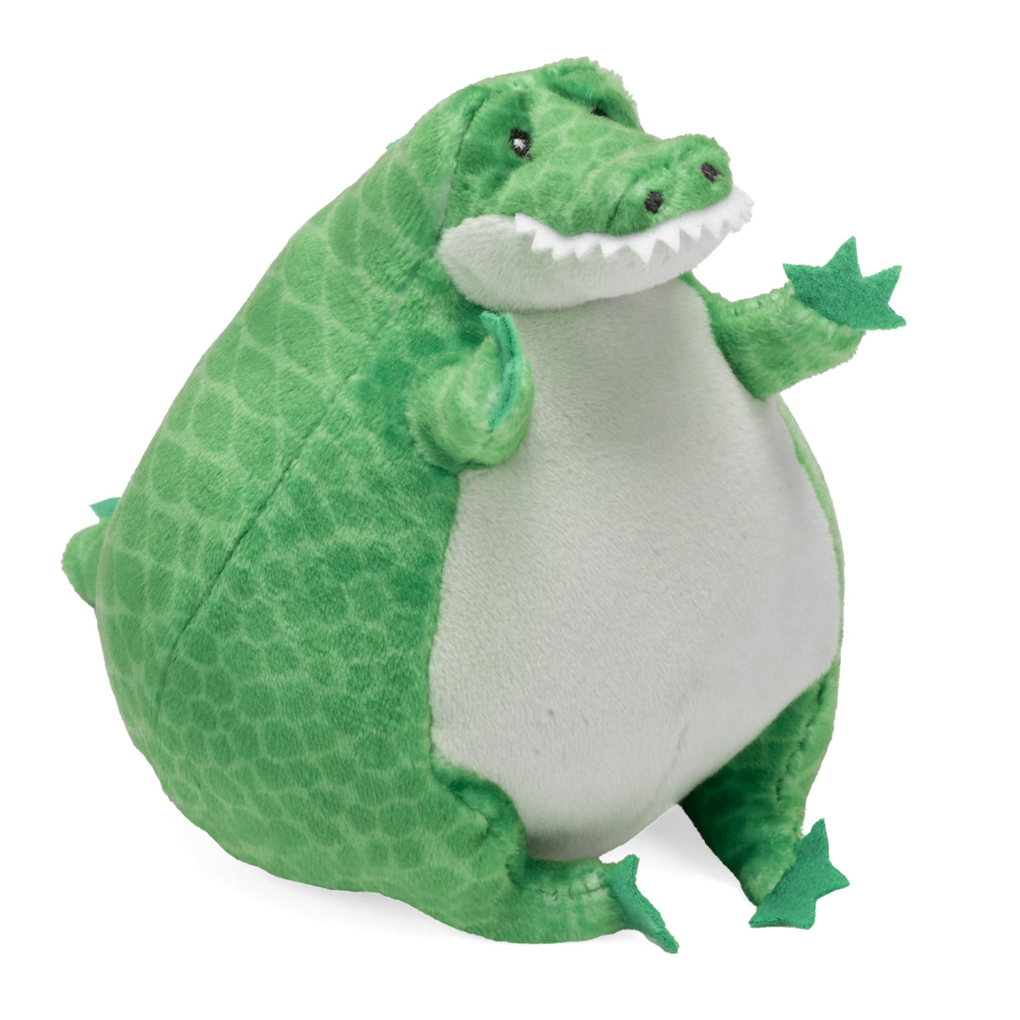 Wild Republic Flipkins Crocodile, Stuffed Animal, 5 Inches, Plush Toy, Fill is Spun Recycled Water Bottles