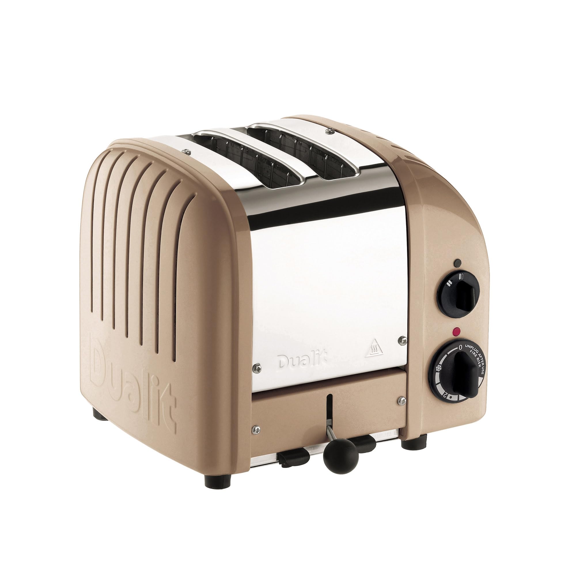 Dualit 20462 2-Slice Toaster - Sandstone, Silver/Grey,Brown