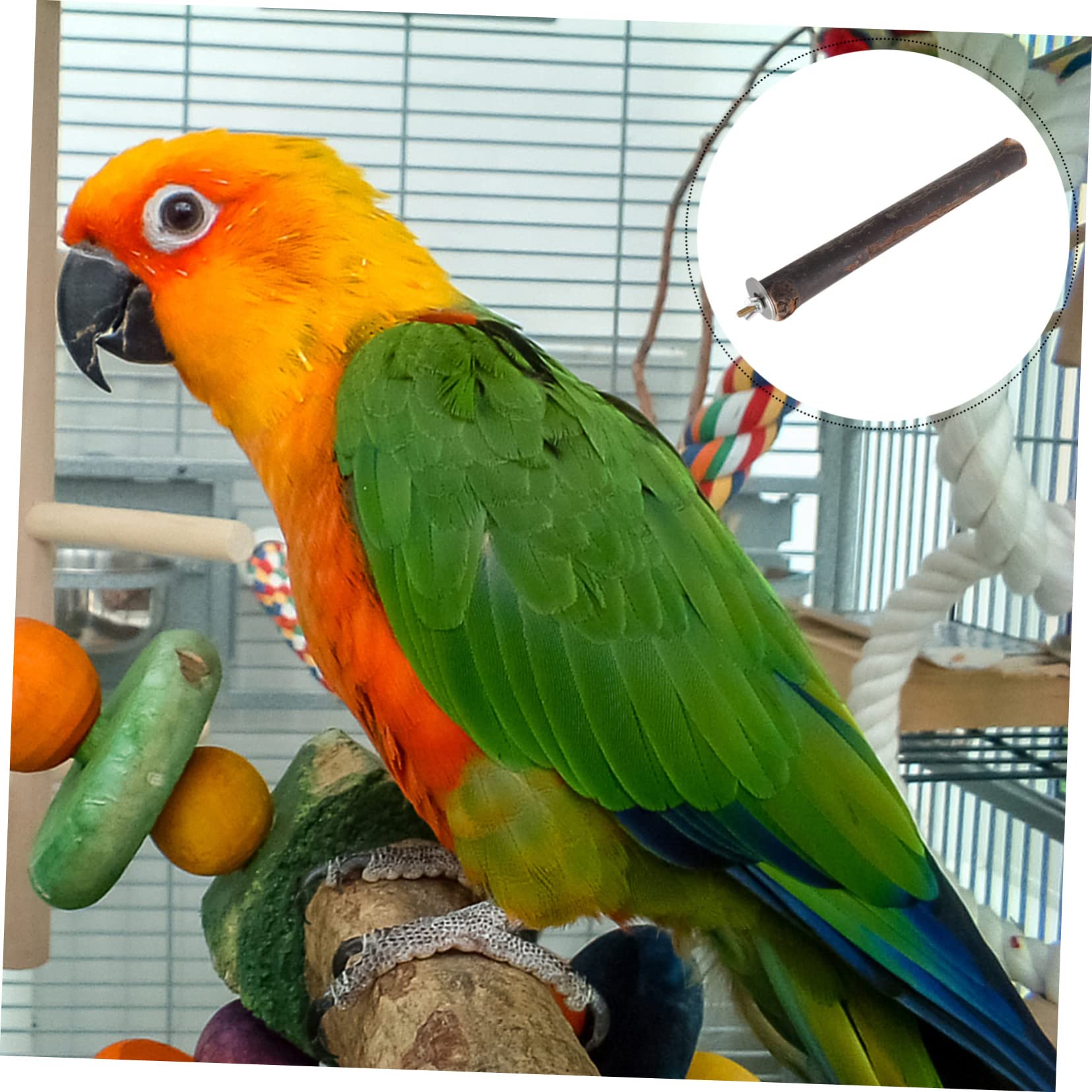 BESPORTBLE 8stücke Vogelspielzeug Für Papageien Kauspielzeug Hängend Mit Glocke Für Wellensittiche Und Nymphensittiche Sorgt Für Spaß Und Beschäftigung Im Vogelkäfig