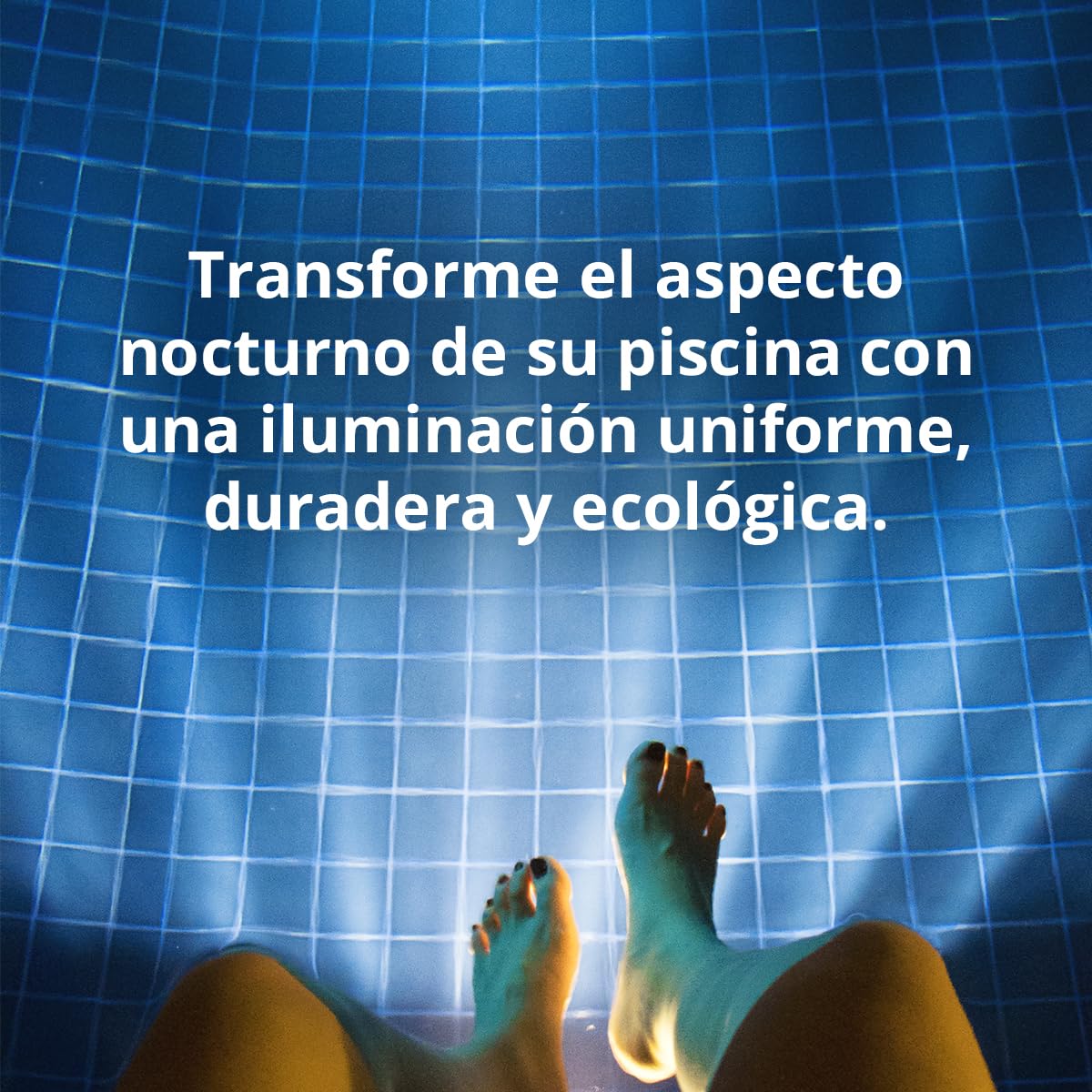 Astralpool Proyector Mini LED Sumergible Luz Blanca para Piscina 76680 - Montado en Nicho - 4W (6 VA) - Bajo Consumo de Energía - Hasta 50,000 Horas