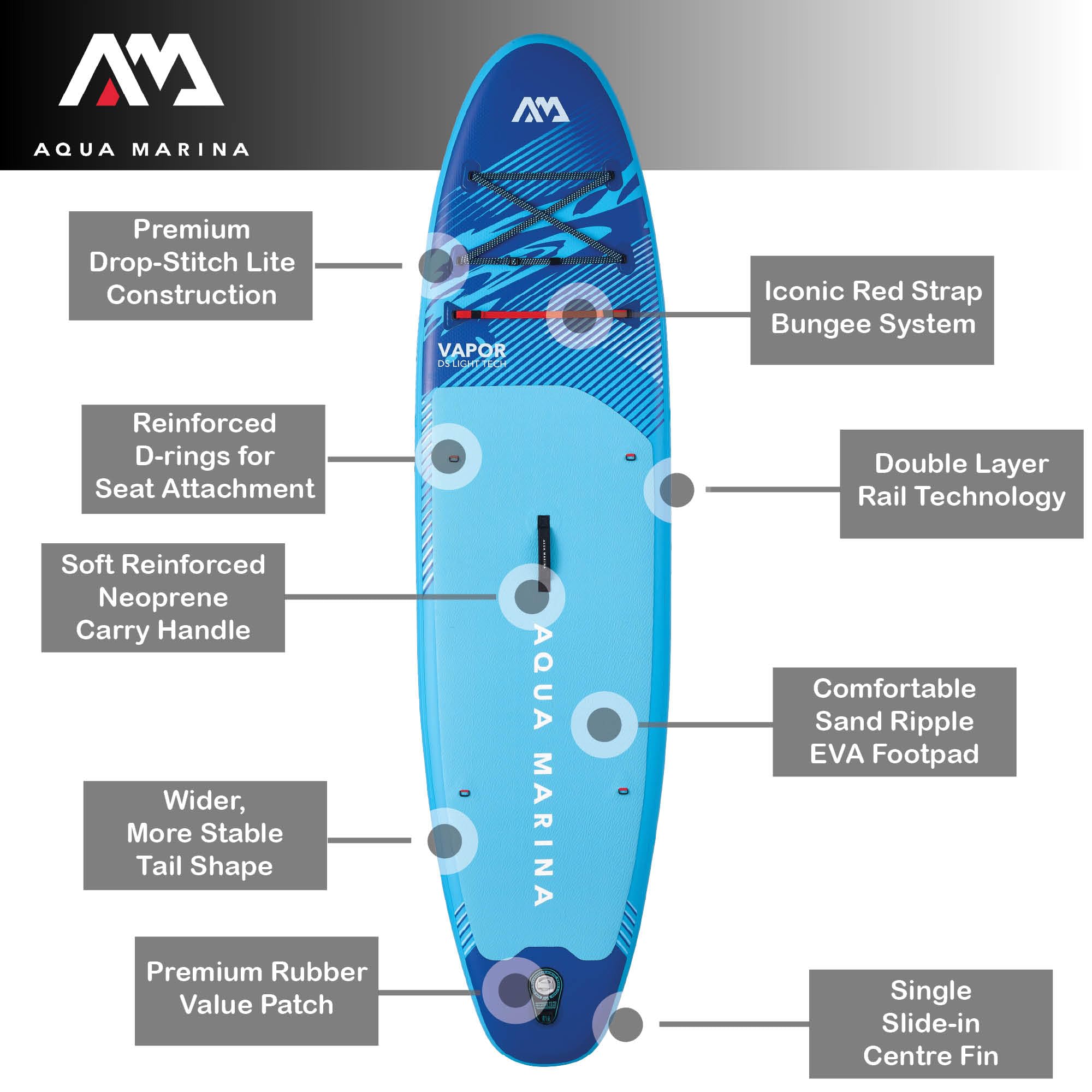 Amazon.co.jp: AQUAMARINA(アクアマリーナ) VAPOR ヴェイパー SUP