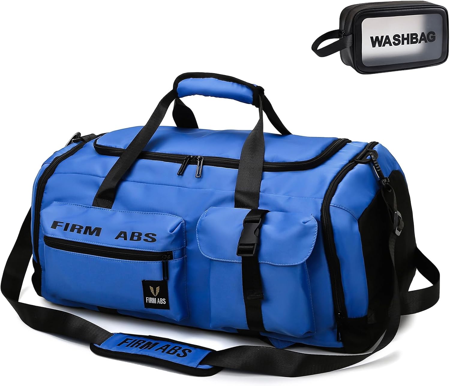 Pwem Gym Bag for Men Women, Large Sport Travel Duffle Bag
