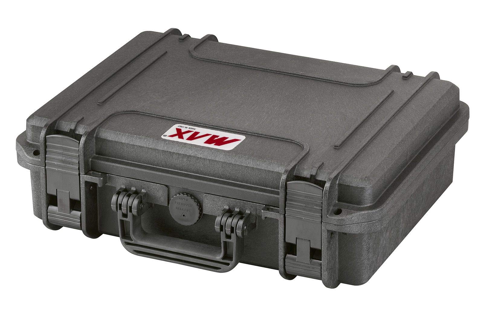 MAX MAX380H115 Airtight Case, Black, 380 x 270 x 115 mm