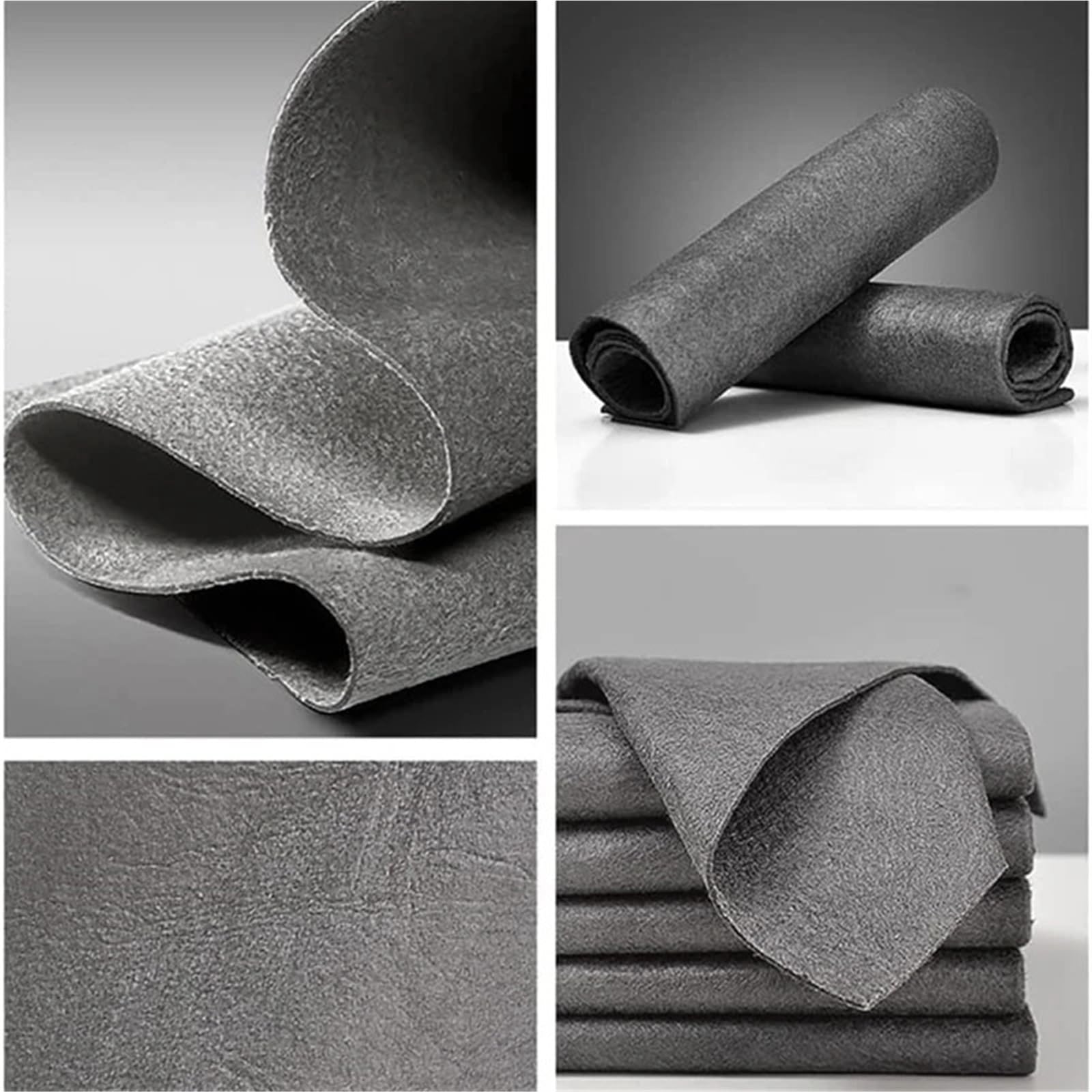 PañOs De Limpieza Paño de Limpieza mágico más Grueso, sin Marca Agua, Trapo Microfibra for Ventana, Vidrio, Toalla Cocina, Lavado Reutilizable