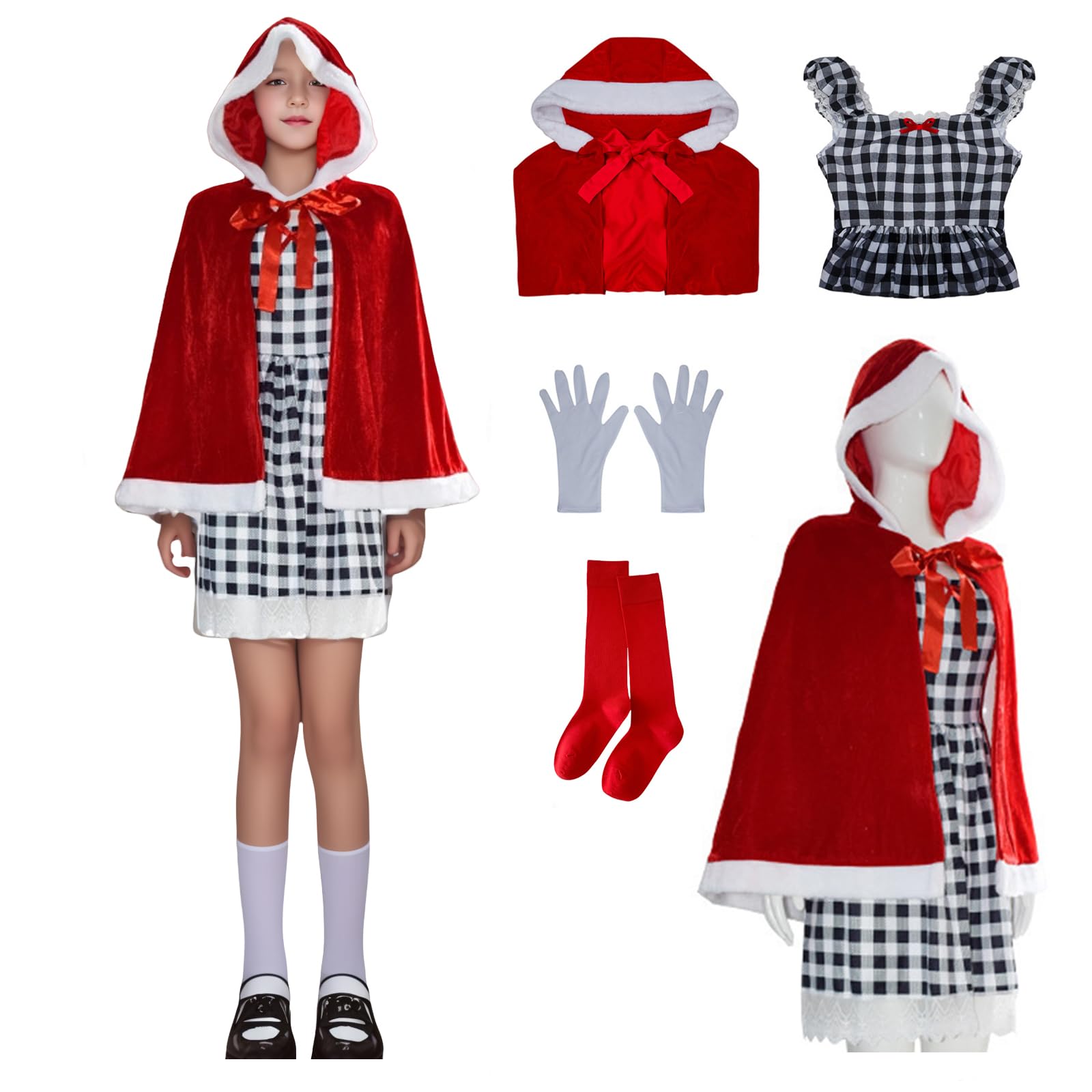 strapless open back dress Cindy Lou Who Costume Girls Adults Christmas Dress Full Set Cindy Cosp   Sun Baby