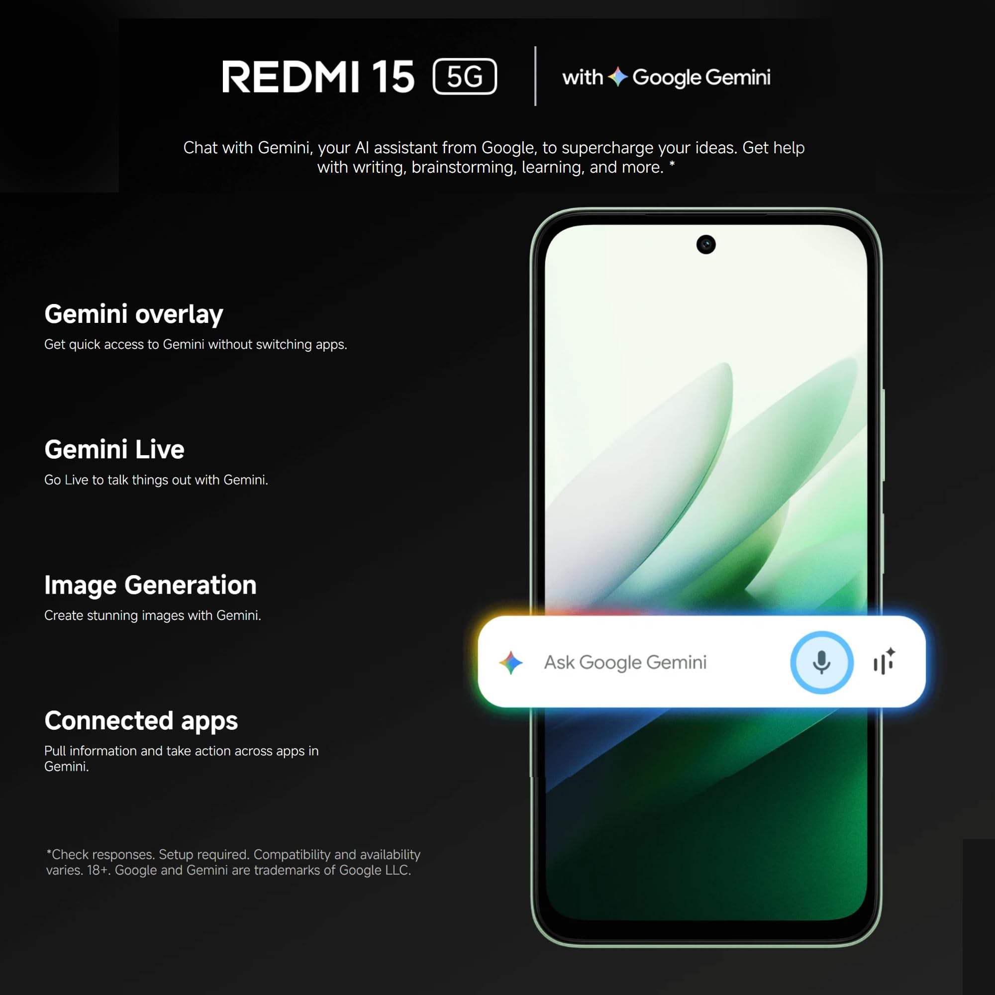 Redmi 15 5G Titan Gray 8GB RAM 256GB ROM