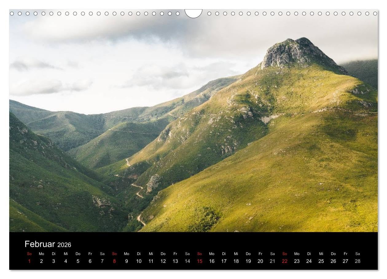 Wunderschönes Südafrika (Wandkalender 2026 DIN A3 quer), CALVENDO Monatskalender: Stimmungsvolle Aufnahmen aus dem wunderschönen Südafrika (CALVENDO Natur)