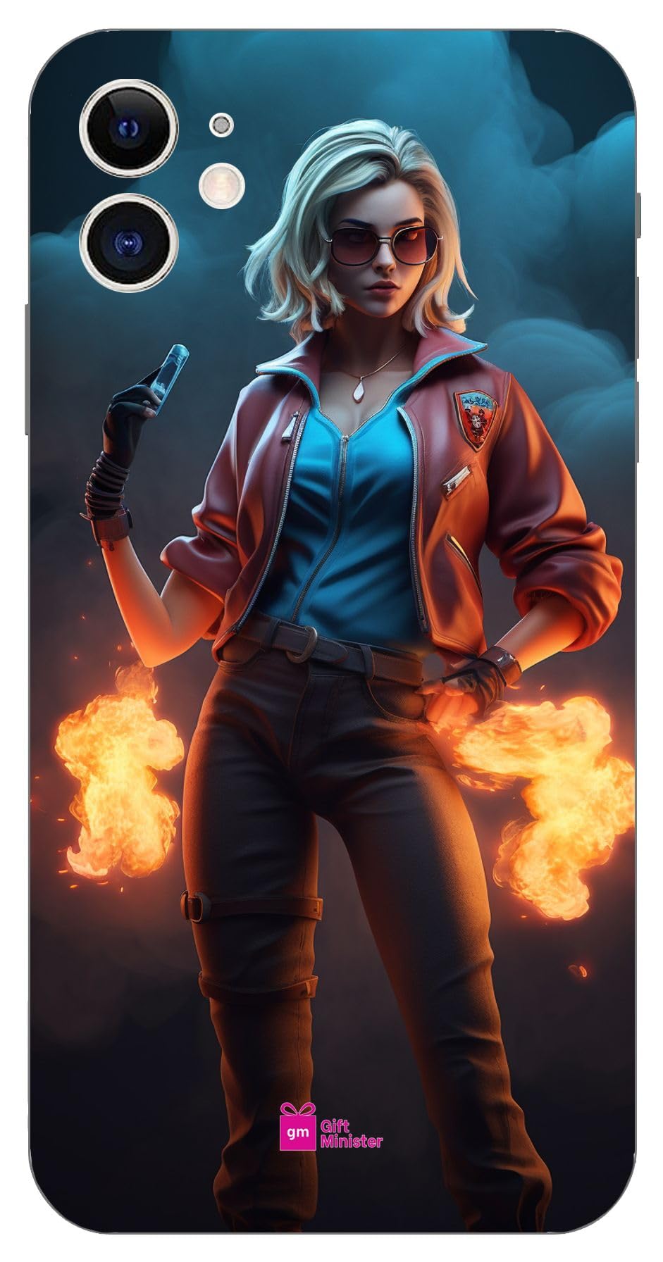 Gift Minister Hard Designer Mobile Case for Apple iPhone 11 Back Cover Burly Wood - Cool Caroline Character Arcane Animated Cartoon Falling Love Editorial Key Art Complementa 1Pcs 17010