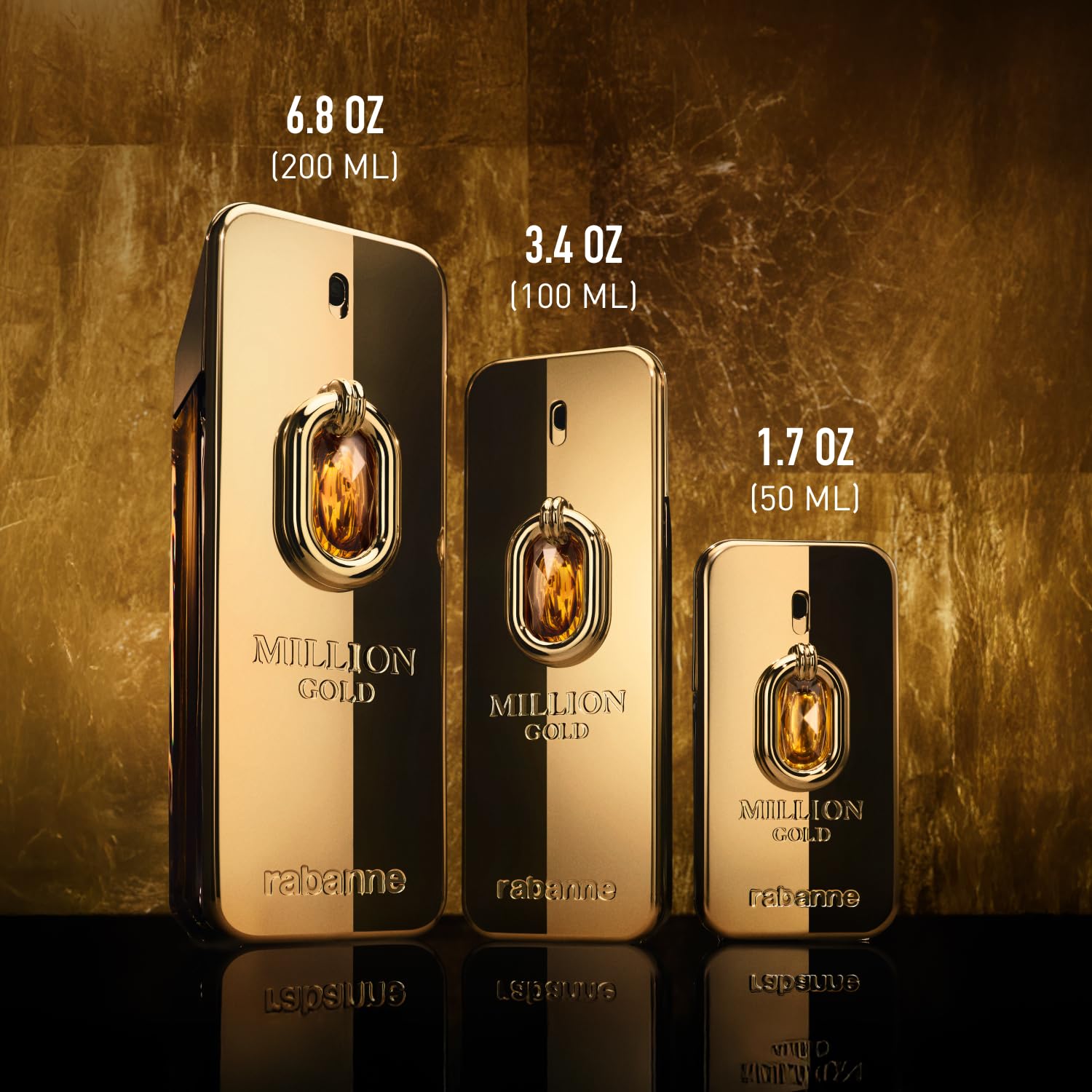 Amazon.com : Rabanne Million Gold Elixir Parfum Intense - Long