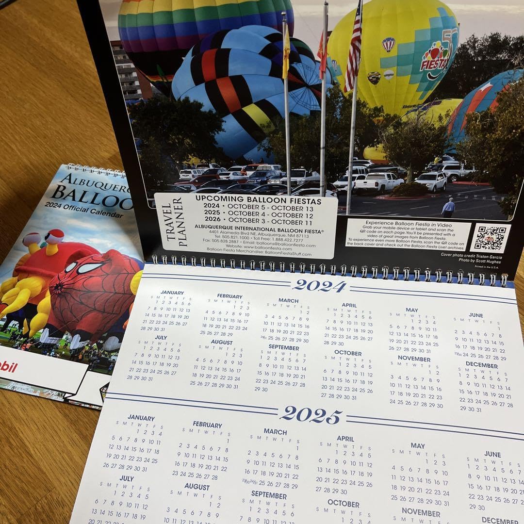 【2023年版】バルーン　気球　カレンダー　公式オフィシャル　壁かけ　4冊 Amazon.co.jp: 2023年版バルーン 気球 カレンダー 公式