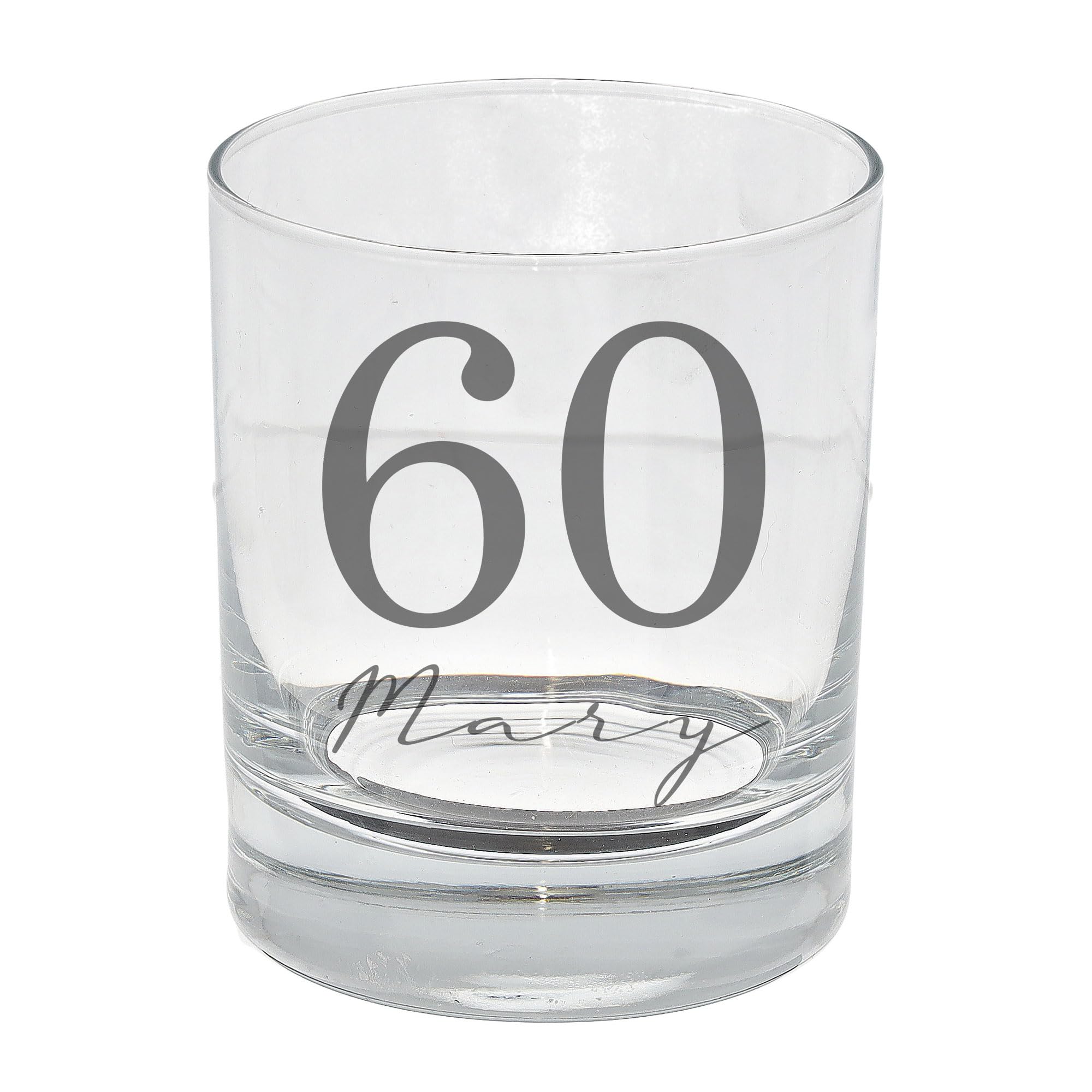 Always Looking Good Personalised Engraved Whiskey Tumbler Glass Whisky Lowball Tumbler Glasses Personalised Gifts for Men Birthday Christmas Anniversary Wedding Gift Personalise (Age & Name, Lav)