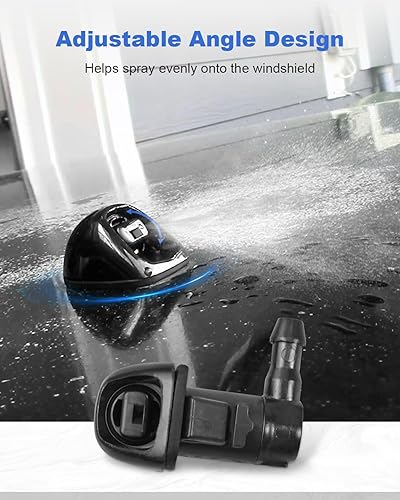 Miniatura 4 de 76810-TK8-A01 Boquilla de limpiaparabrisas delantero para Honda Odyssey KAKCKLKX 2011 2012 2013 2014 2 paquetes