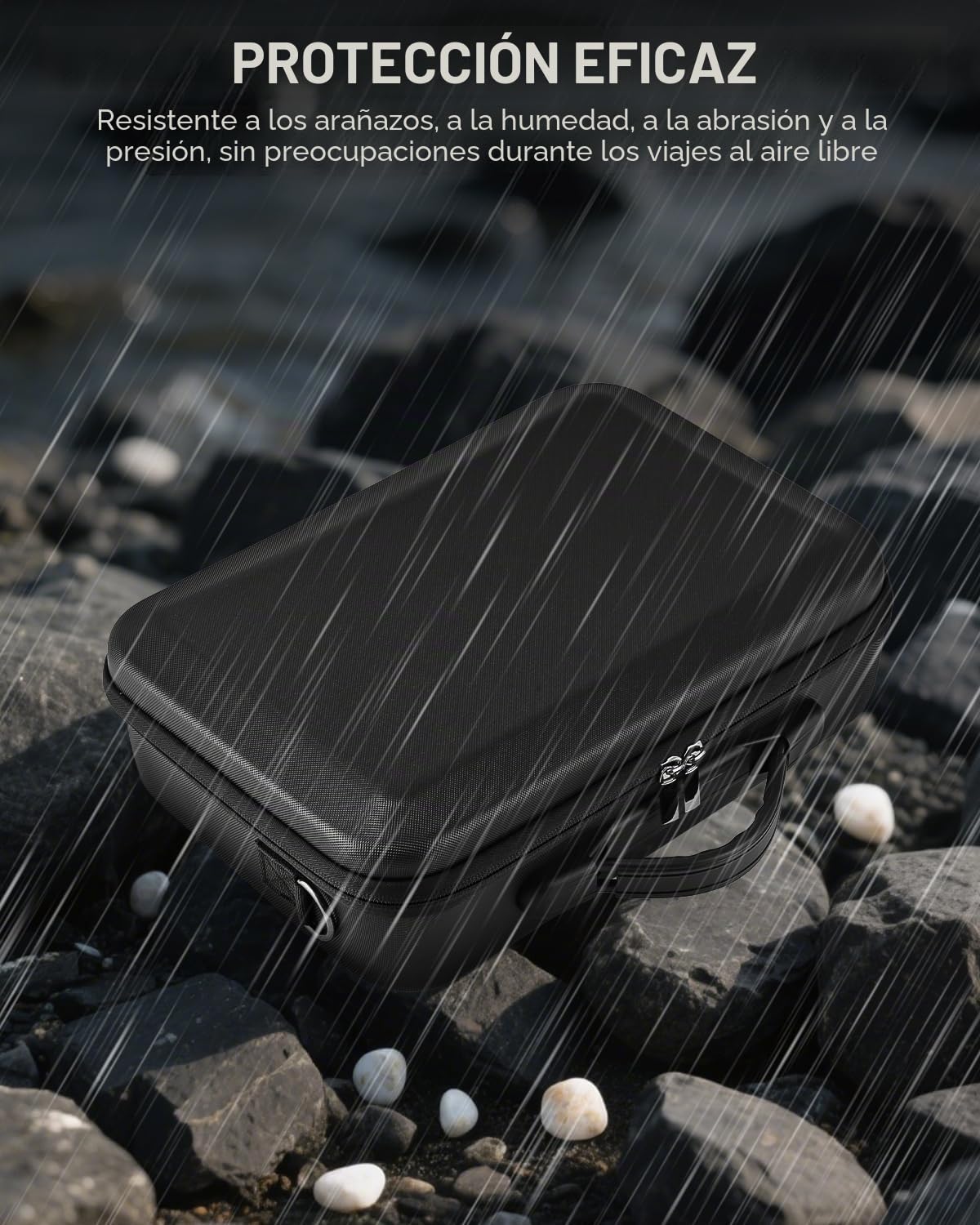 Bolsa para dji Neo Drone, Estuche Funda de Transporte, Bolsa de Almacenamiento Rígido Protectora para dji Neo Drone, Controlador y Accesorios，Negro