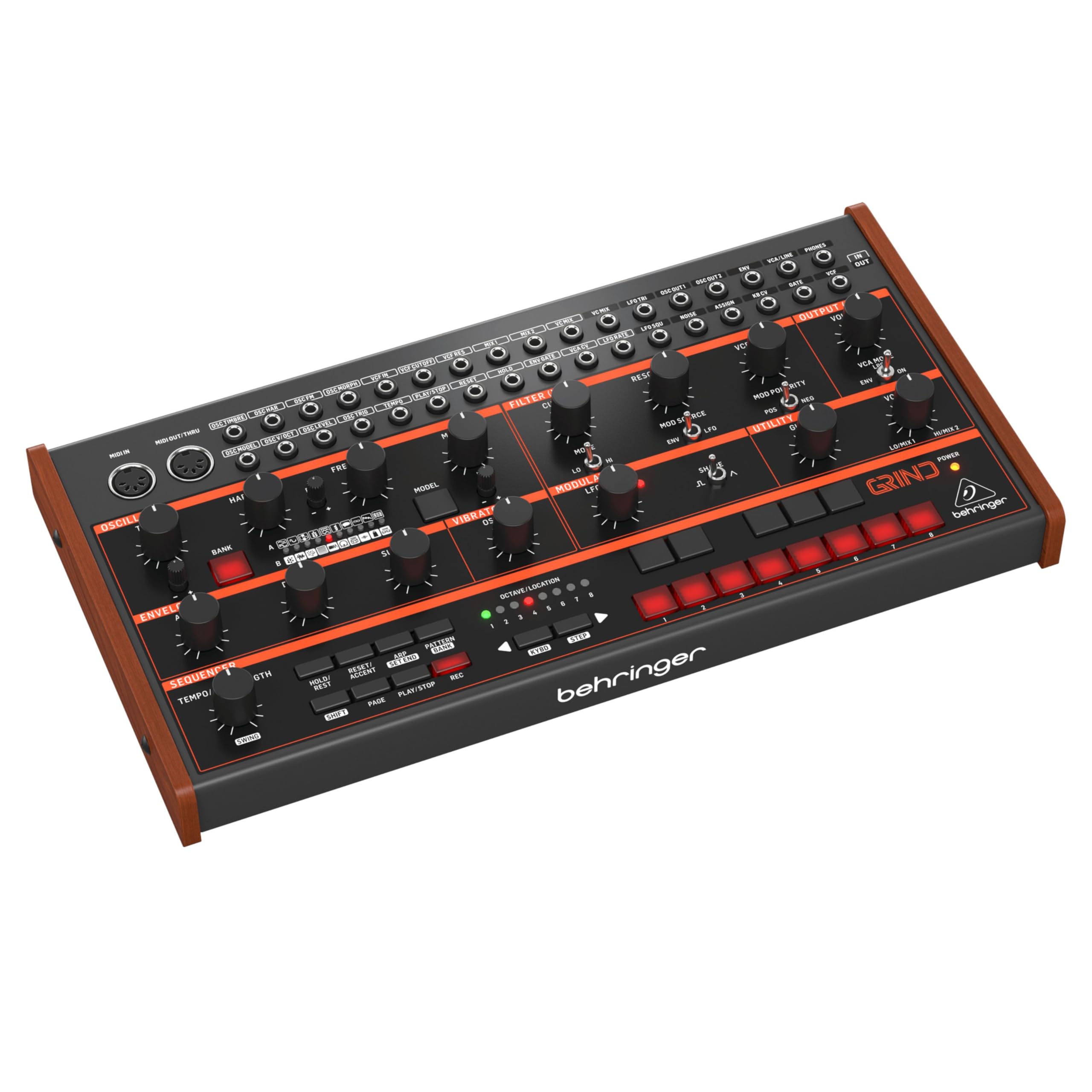 BEHRINGER GRIND セミモジュラーシンセサイザー・DAW・DTR Amazon.com: Behringer Grind Semi-modular Hybrid Multi-engine