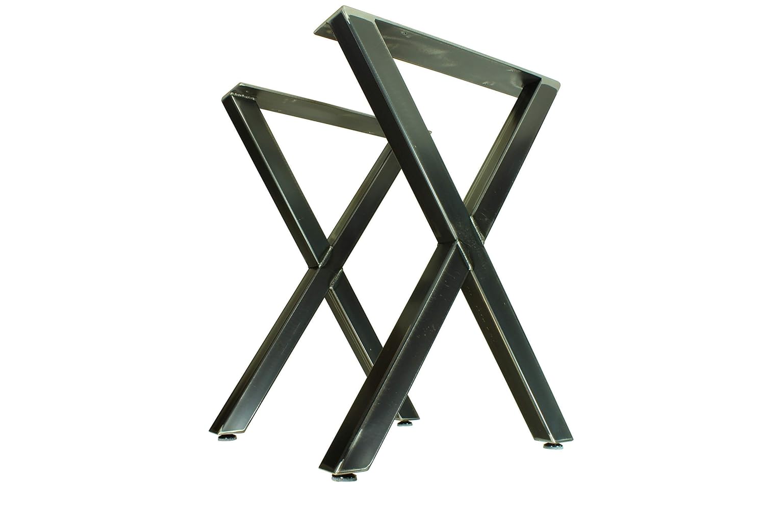 Metal Table Legs Made in the USA X Style Industrial