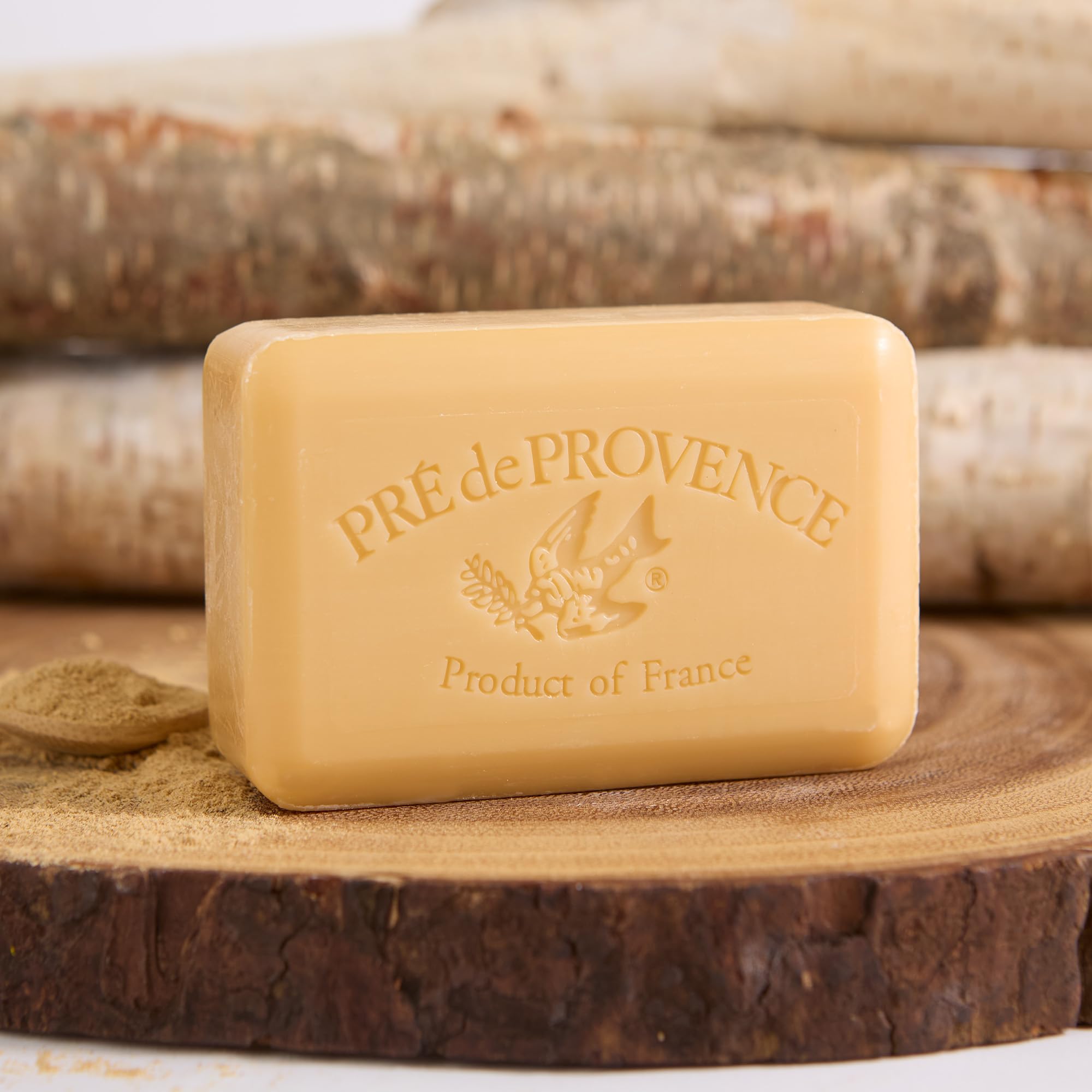 Pre de Provence - Jabón francés con manteca de karité, madera de sándalo, 250 g
