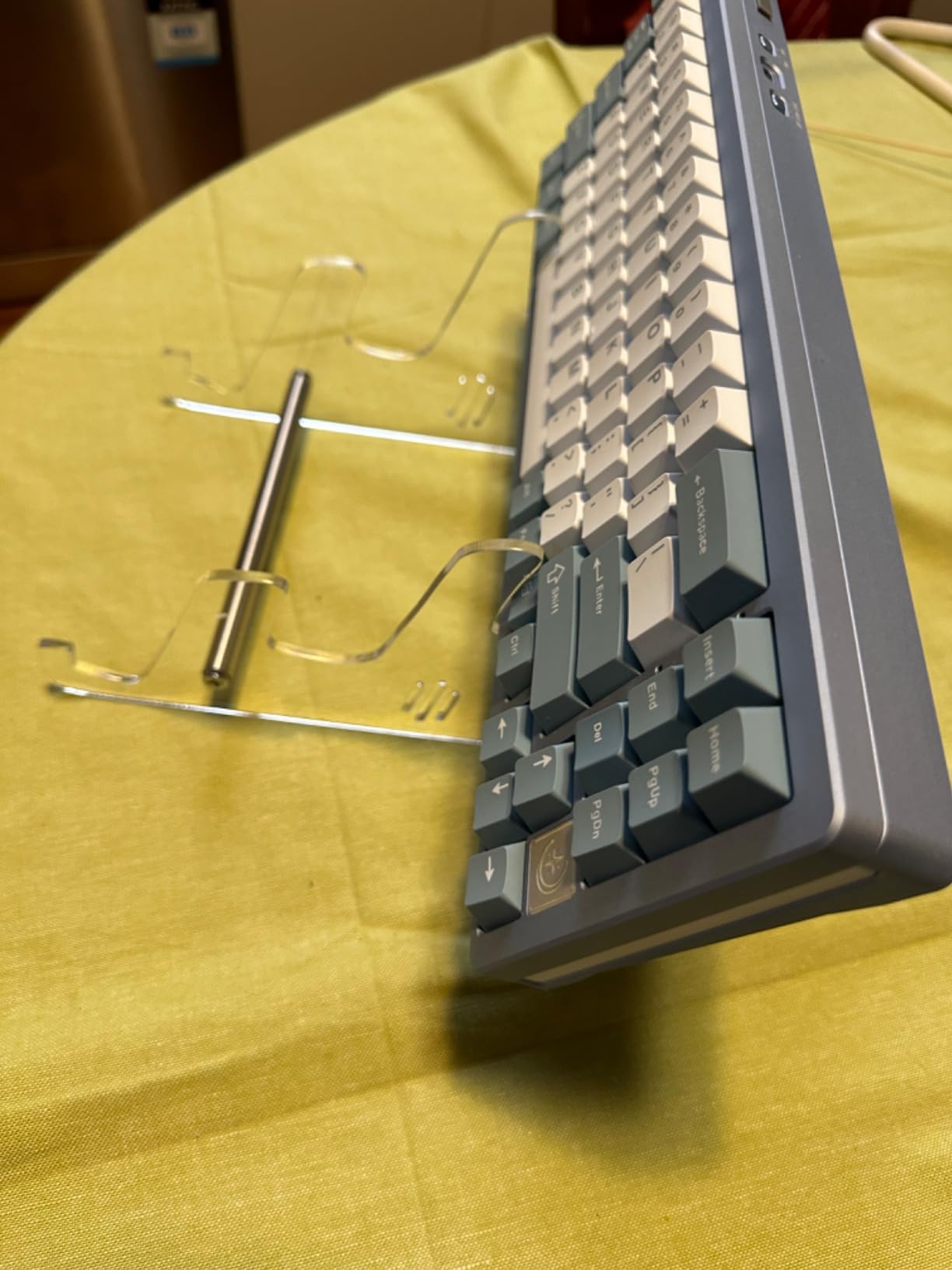 1 Pcs 3-Tier Acrylic Mechanical Keyboard Holder Display Stand ...
