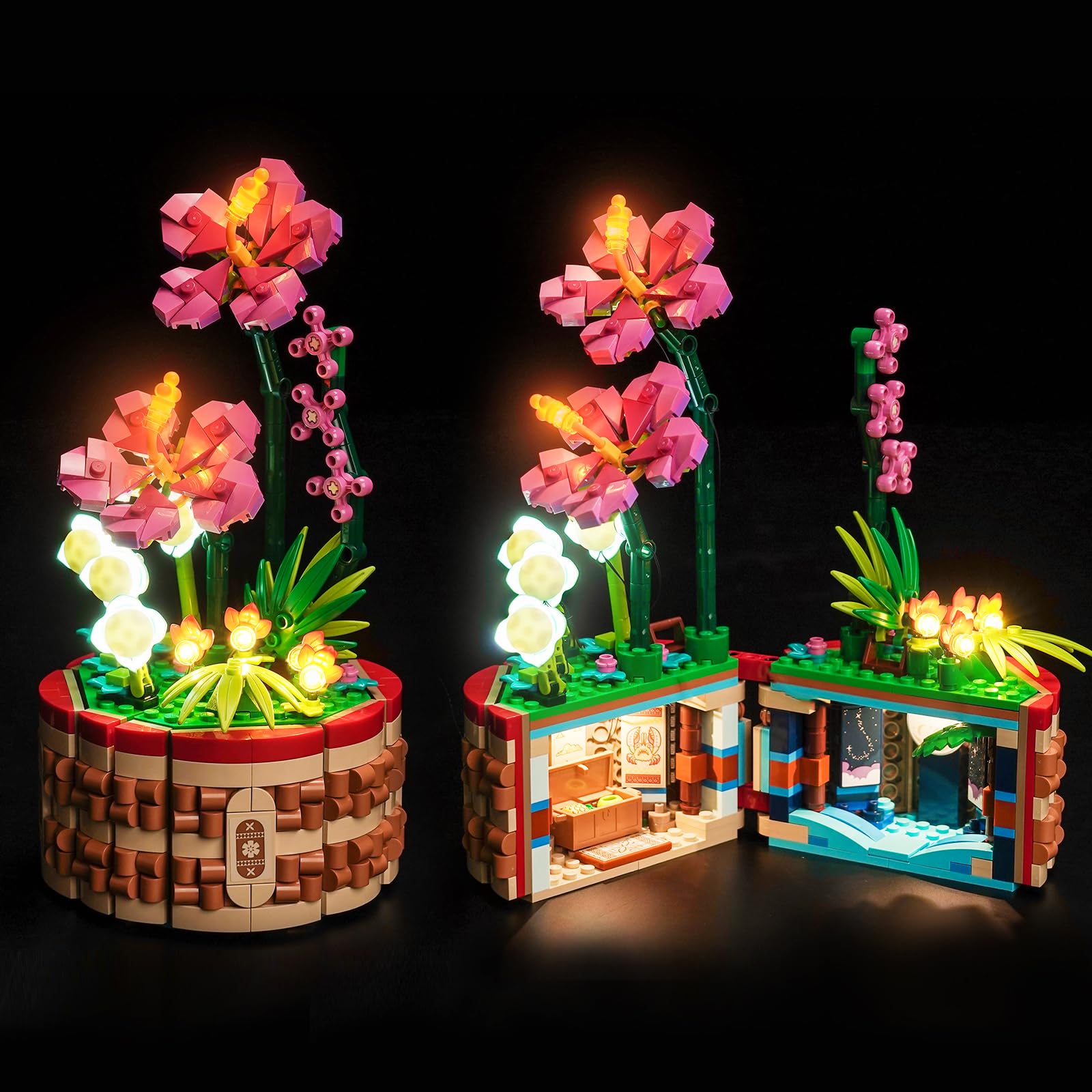 BrickBling Juego de Luces LED Compatible con Lego 10311 Orquídea Botánica Set (solo luces, no incluye bloque de construcción), versión de control — view 19