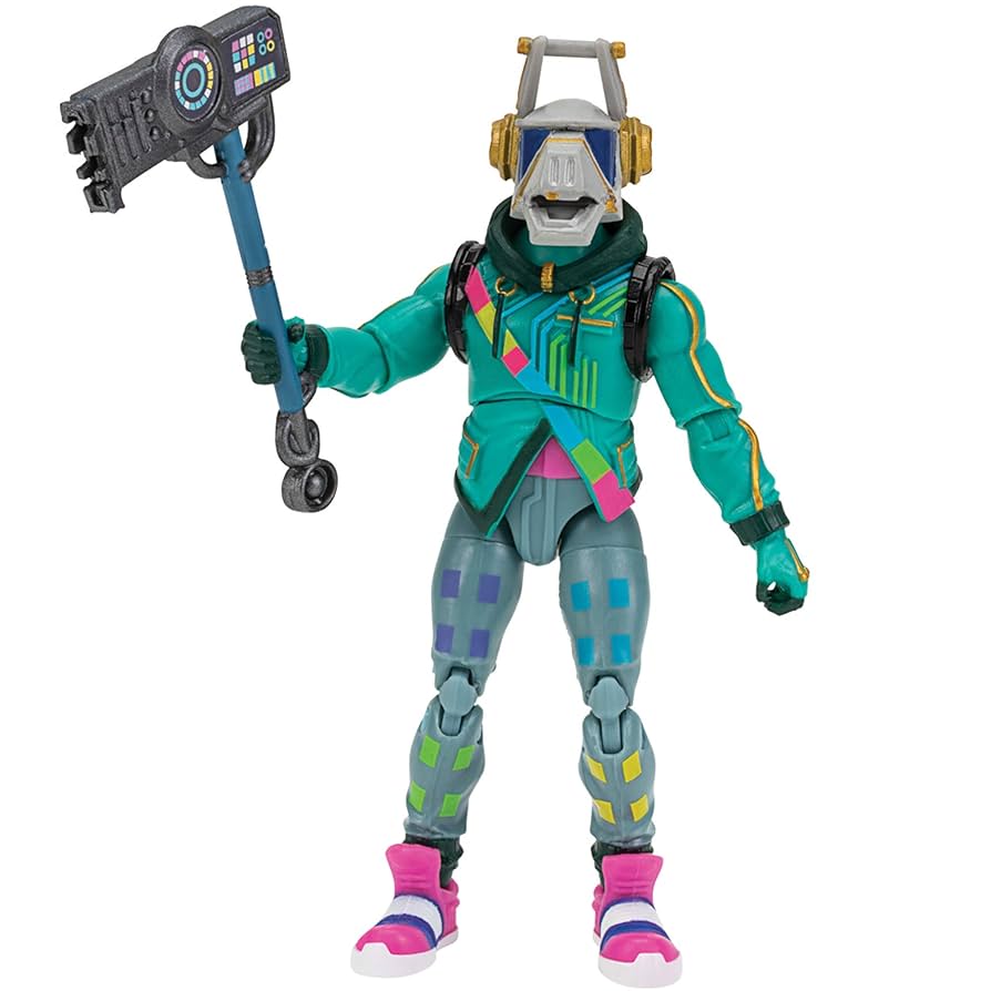 FORTNITE DJ YONDER フィギュア Amazon.com: Jazwares Fortnite Solo Mode Core Figure Pack, DJ