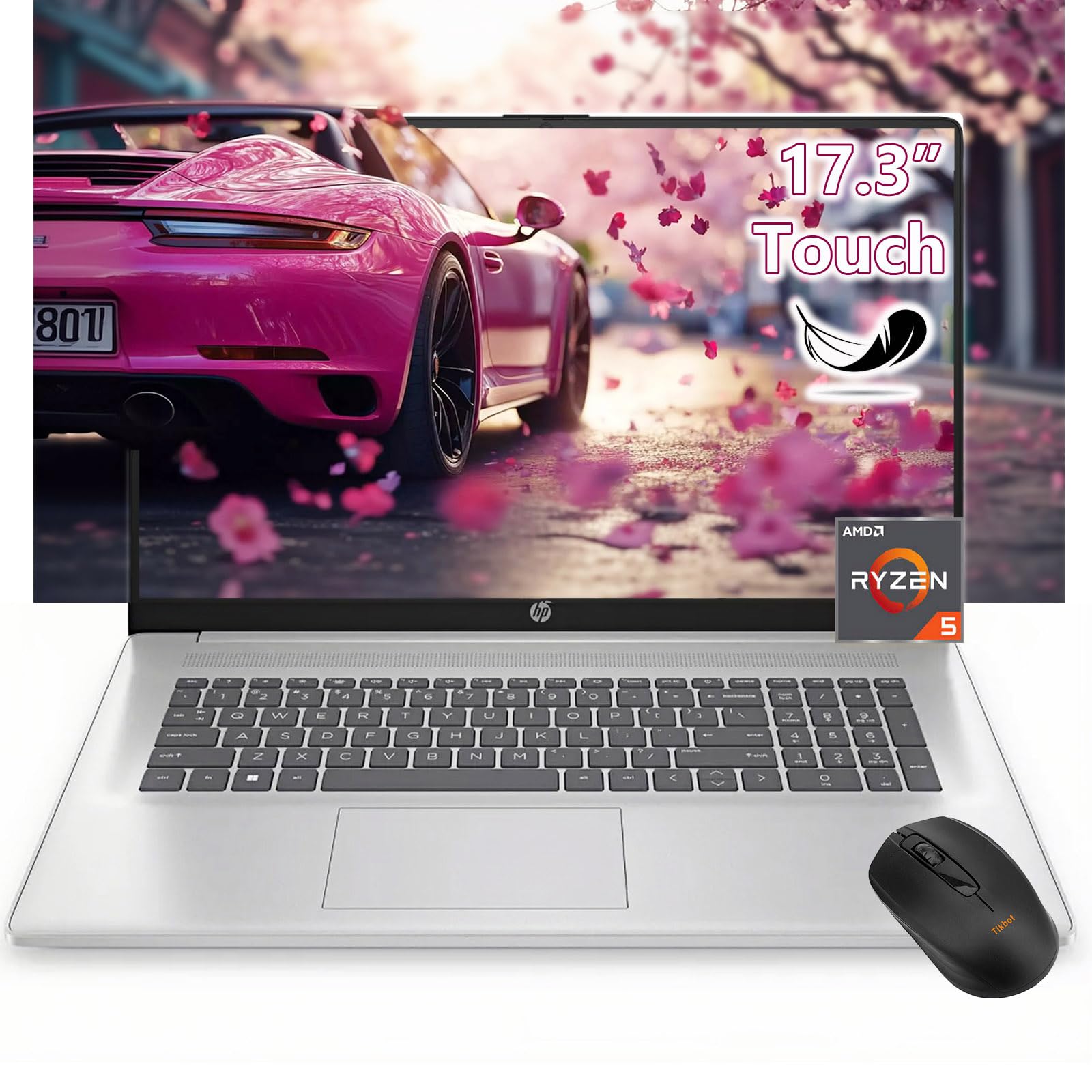 HP 17inch Laptop Touchscreen -AMD Ryzen 5 7430U Beat i7-1355U -64GB RAM -2TB SSD -Windows 11 - AI Copilot Key -2025 Portatil Computadora Laptop -