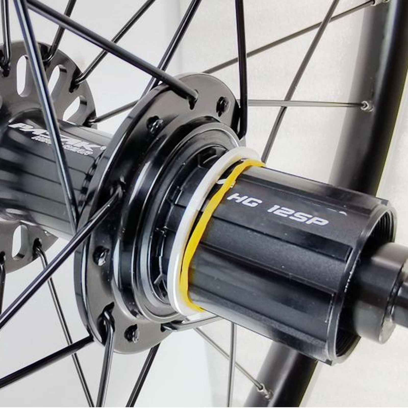 YLME Juego de Ruedas para Bicicletas Plegables, 406/451, Delanteras 74 mm, traseras 130 mm, llanta de aleación de 20 Pulgadas con Freno V-Brake de Doble Pared,406 Black,100/130