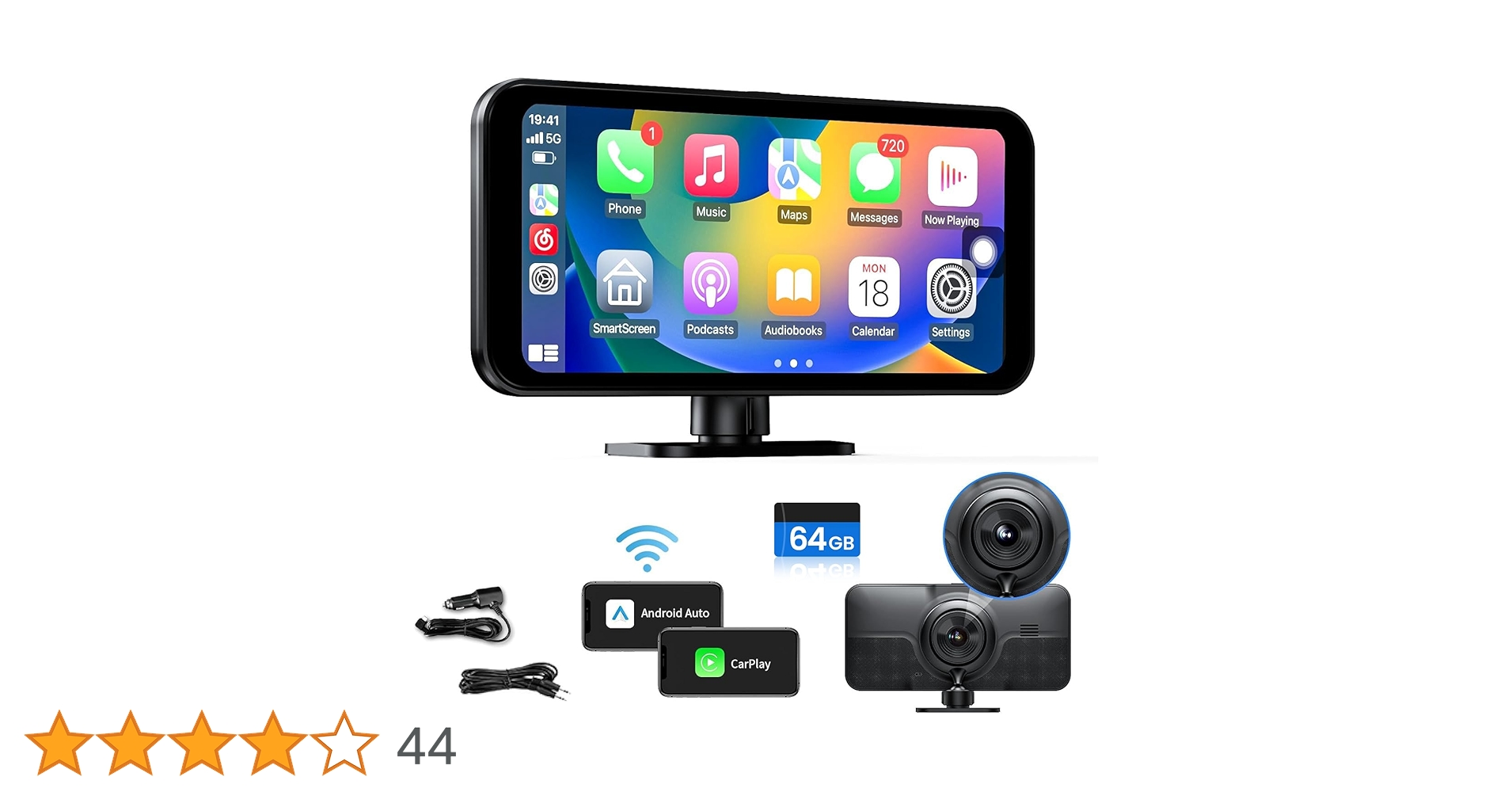 Amazon.co.jp: ポータブル ディスプレイオーディオ