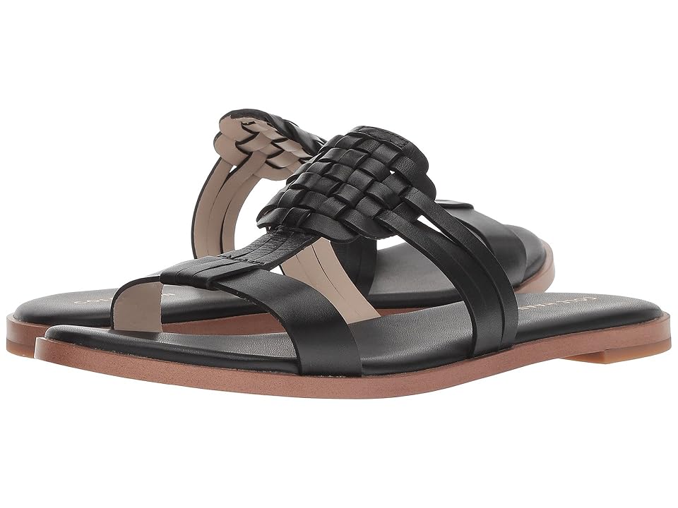 

Cole Haan Findra Woven Sandal (Black Leather) Women's Sandals