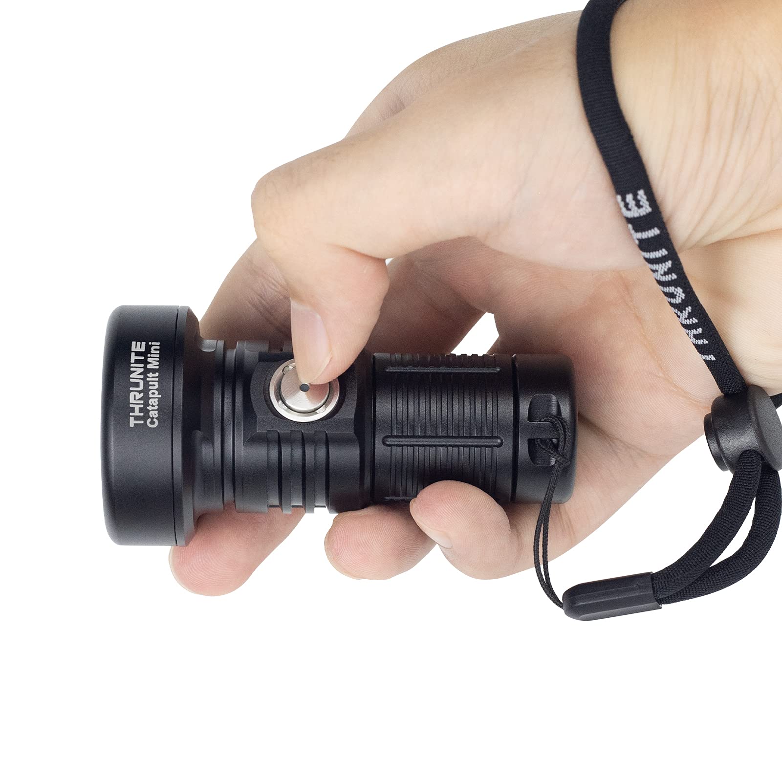 ThruNite LED Flashlight Rechargeable, Catapult Mini 598 Meters Long