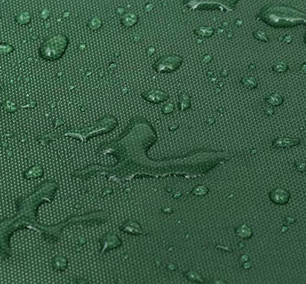 J&C Heavy Duty 420D Double Decker Rabbit Hutch Cover Windproof Waterproof Black Covers for Winter Rectangular Outdoor Bunny Cage Cover for Guinea Pig Cage