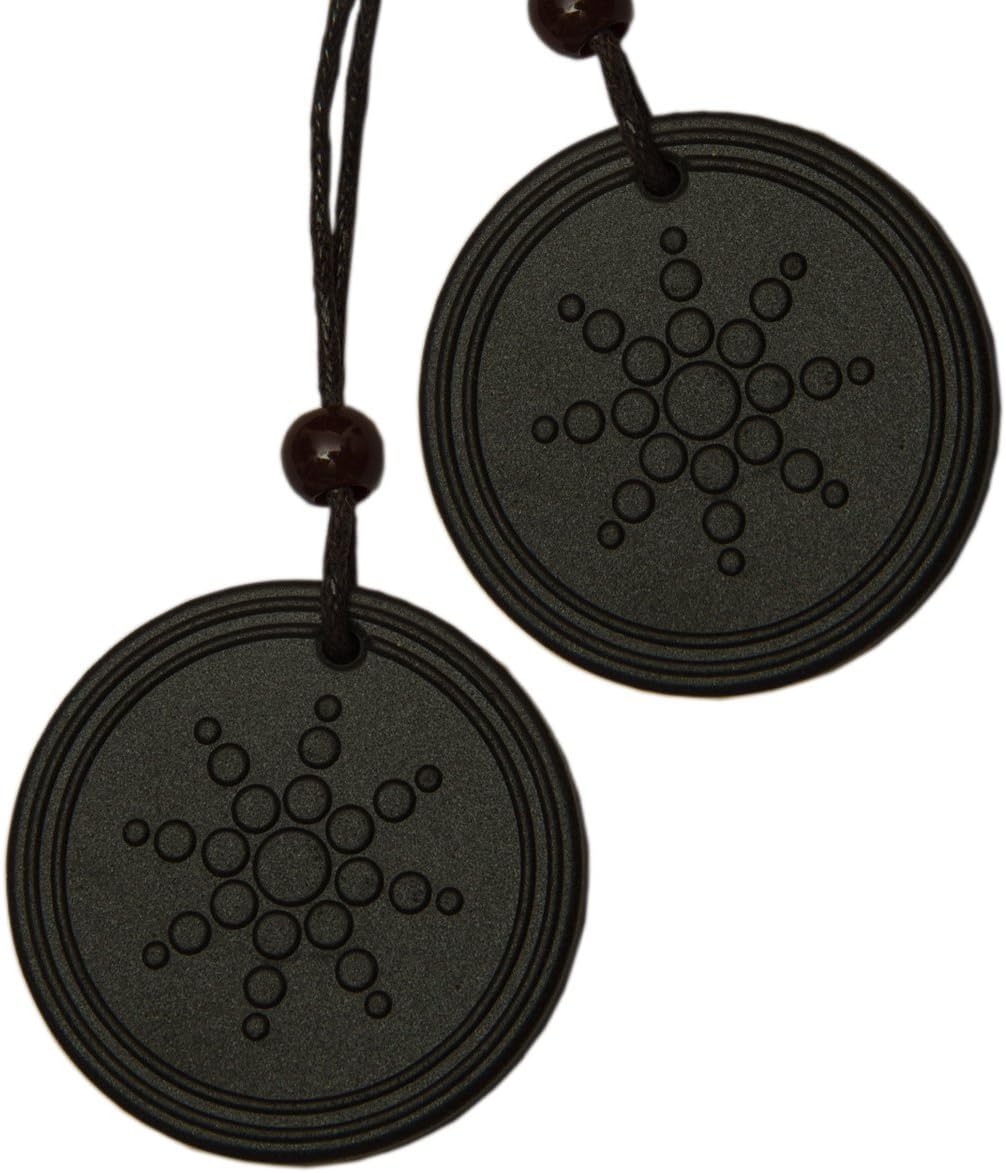 Scalar Energy Quantum Science Fusion Lava Stone Pendant (2)