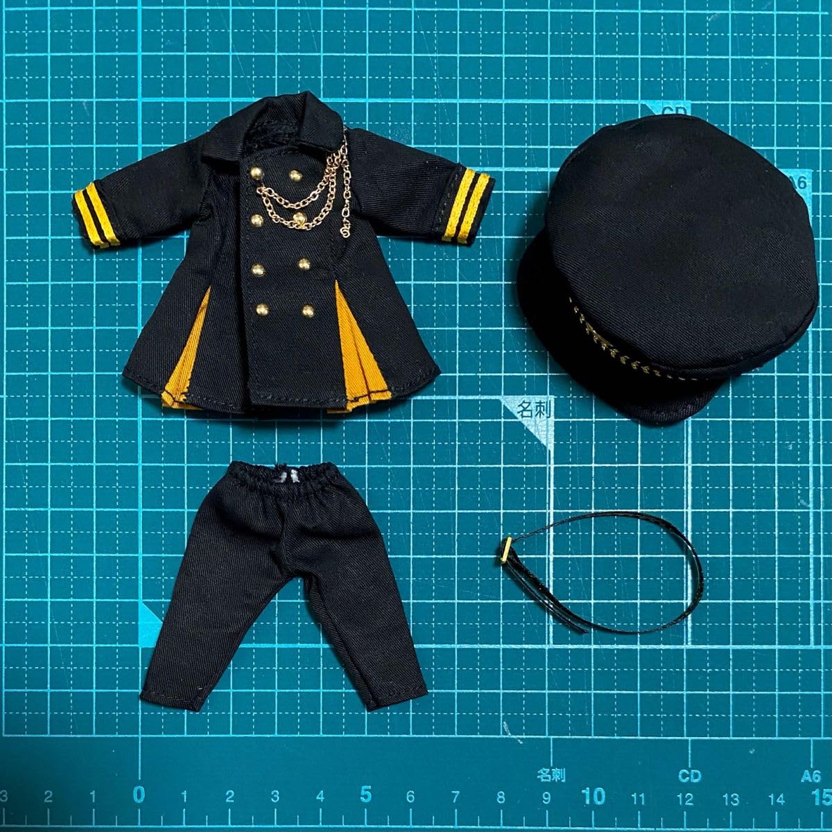 Amazon.co.jp: オビツ11 軍服 セット 白 どーる ジャケット パンツ