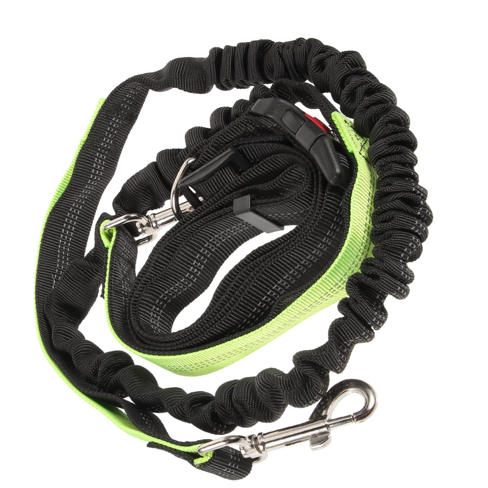 BESTonZON Retractable Dog Leash with Reflective Stitching Heavy Duty Design for Outdoor Training and Walking Comfortable Waist Belt for Hands Use for Jogging and Pet Control