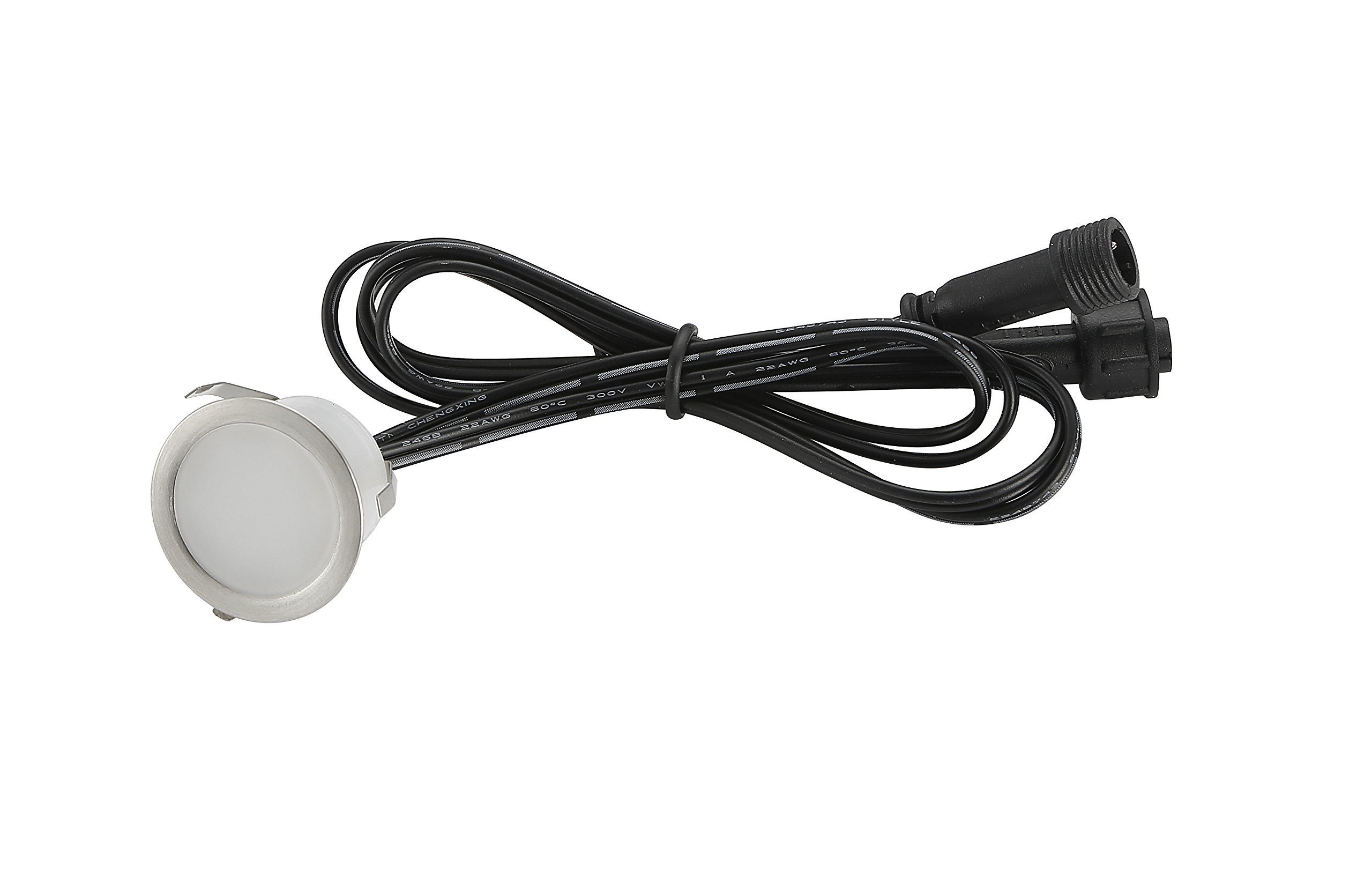 6er Set LED Einbaustrahler Blau Bodeneinbaustrahler 12V Ø30mm Deckenspots 0,6W 9LM Terrassenbeleuchtung Außen IP67 Wasserdichte LED Bodenleuchten Treppen Beleuchtung