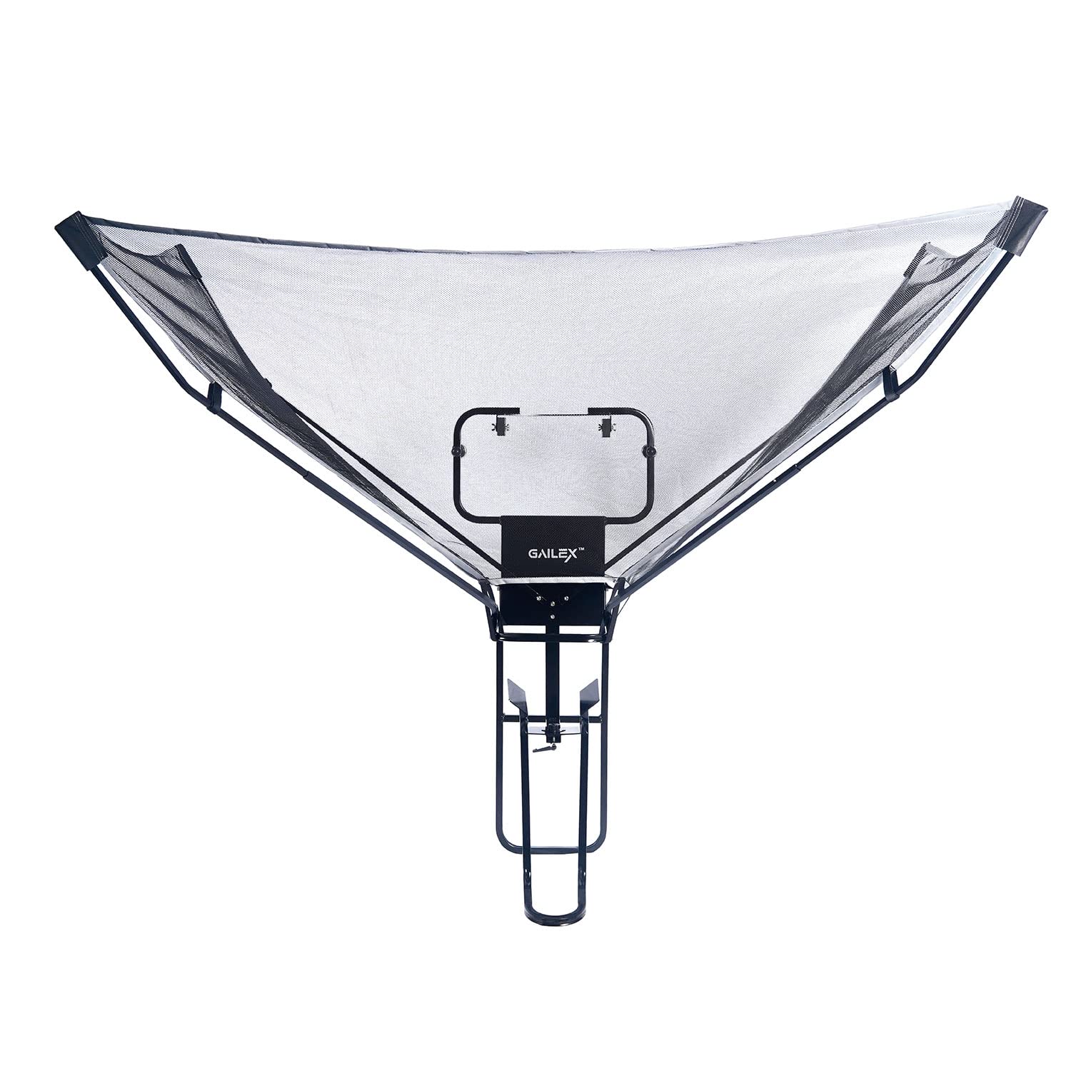 GAILEX Filet de retour pour basket-ball, système de retour en aluminium léger, rotatif à 180°, gouttière de retour automatique portable