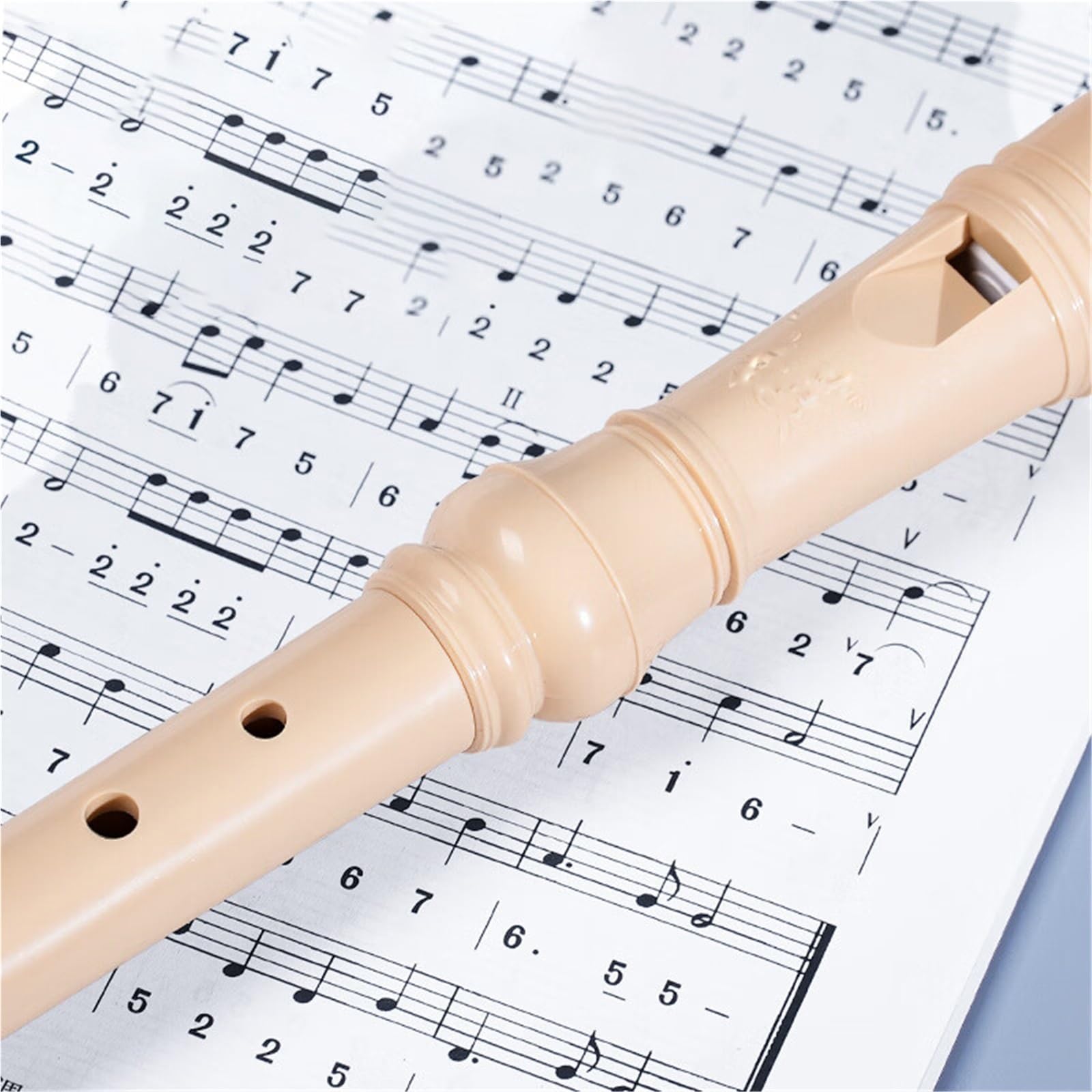 8 otworowy Flet Prosty Sopranowy W Stylu Angielskim (tonacja C) Instrument Szkolny Drewniany Flet Prosty