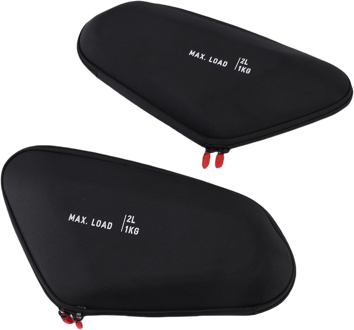 Jiawu Motorcycle Side Frame Bags Storage Hard Tool Bag for ADV 2024-2025, 2 Set Zipper Bags for Riders
