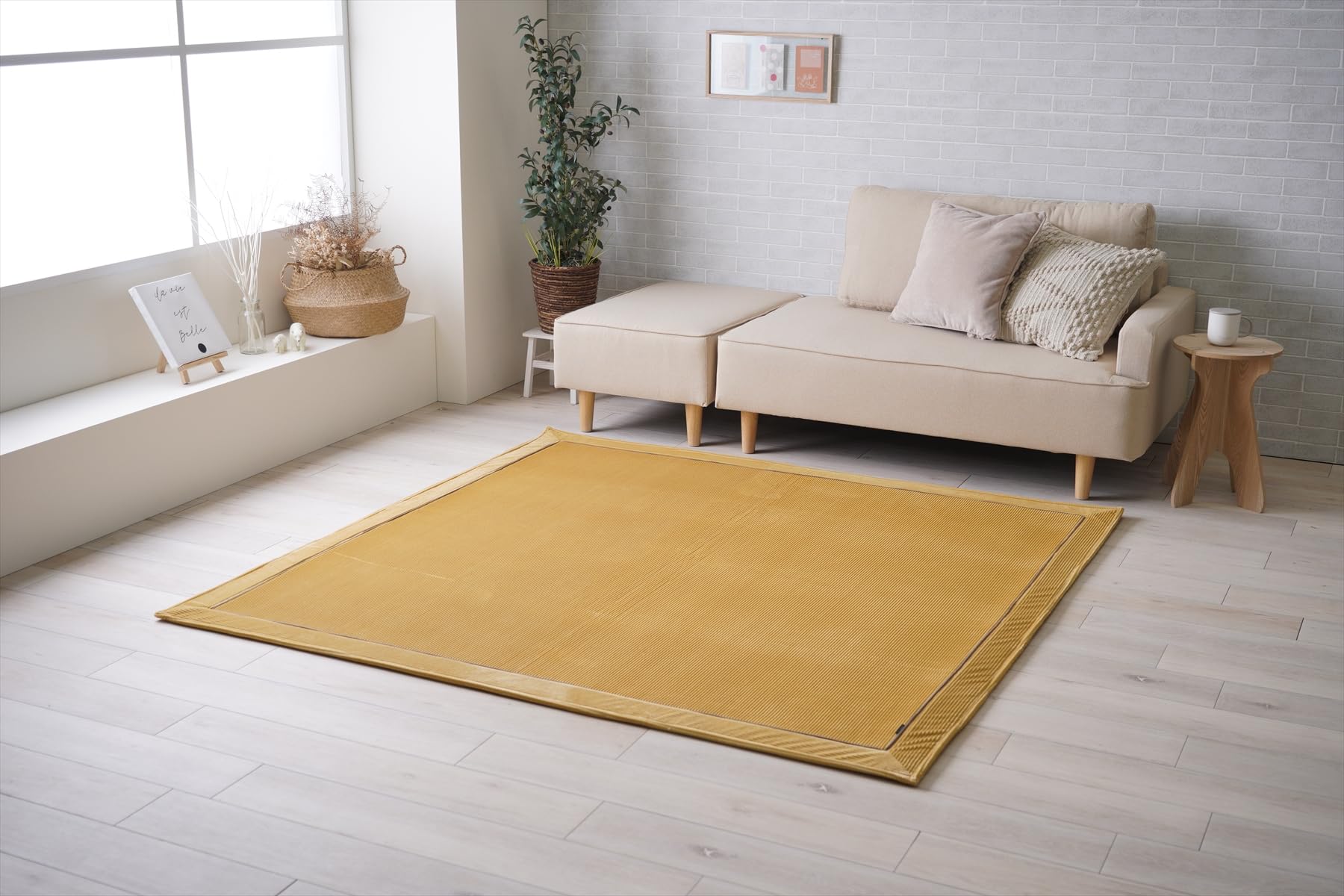 Amazon.co.jp: イケヒコ ラグ カーペット マット 敷き 長方形 クルム 