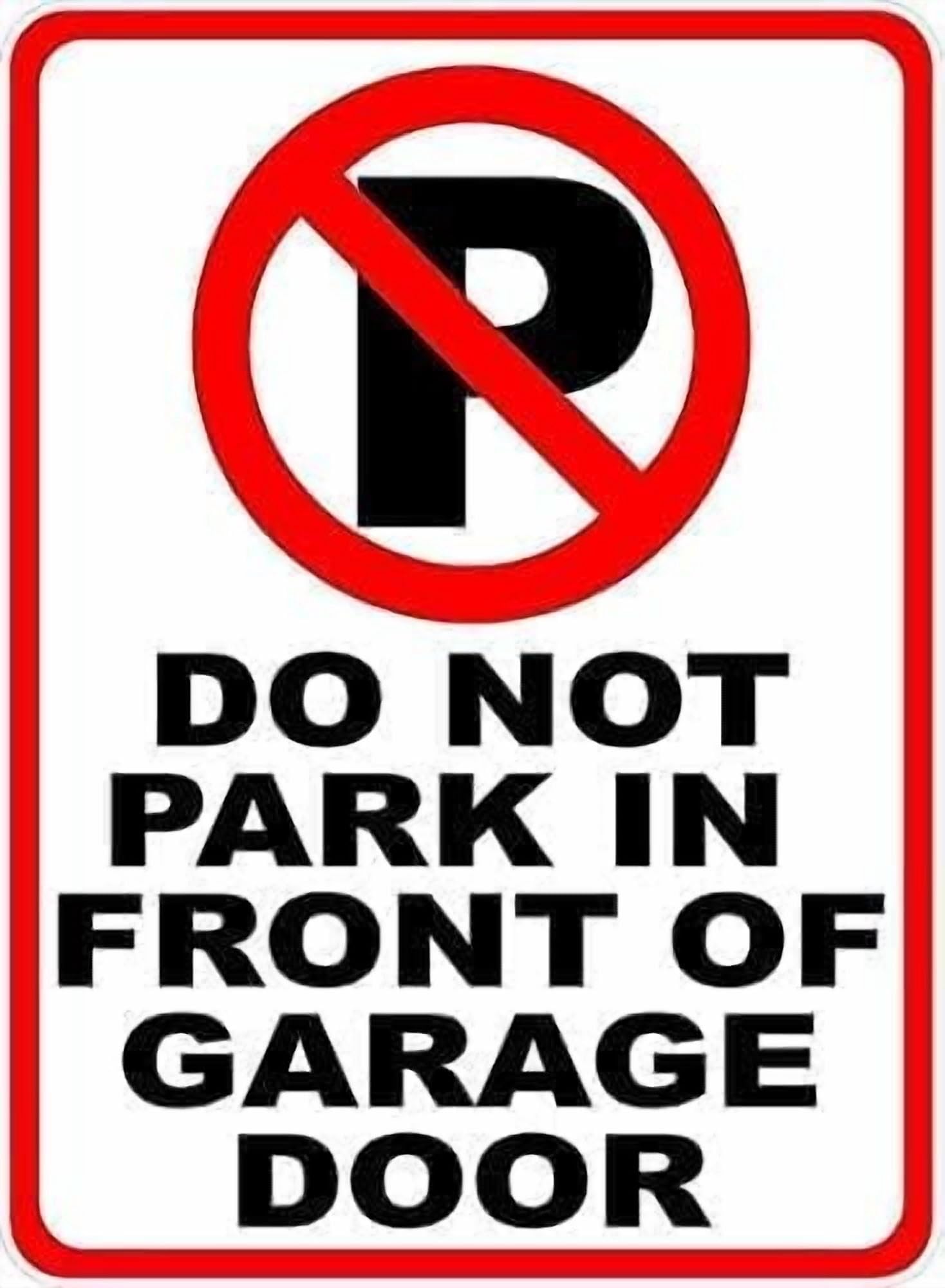 (2-Pack) Metal Tin Sign Sign Not Responsible For Accidents Or Injuries Outdoors Warning Sign White on Red Wall Decor 8x12