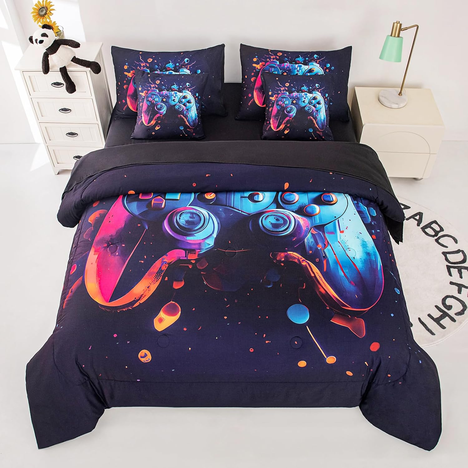Gaming Comforter Sets for Boys Full Size Comforter Sets
