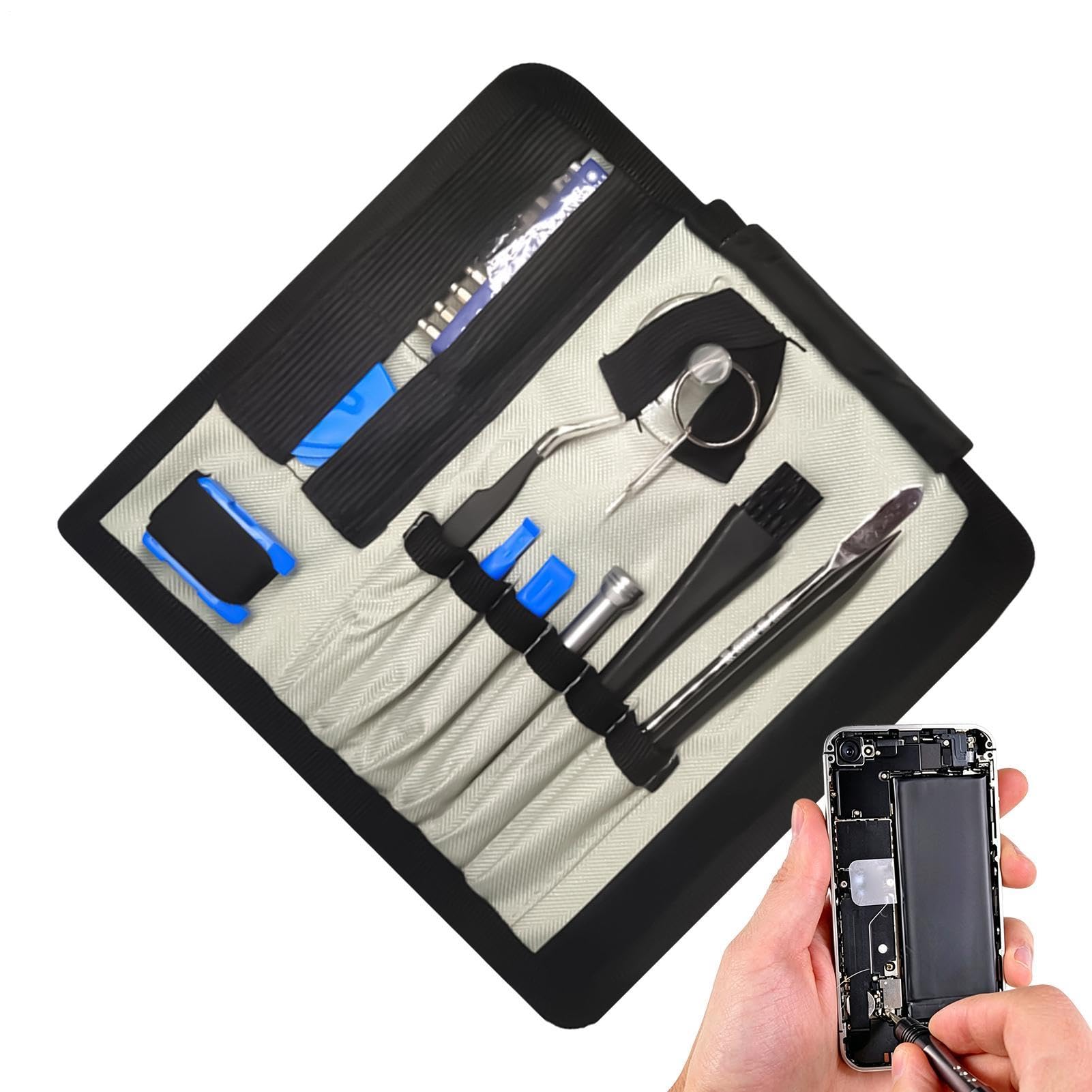Telefon Reparatur Kit Präzisionswerkzeug für Elektronik | Kleines Schraubendreher-Set für Telefon, Computer, Bildschirm, Uhr, Brille, Kamera, Konsole, Technik, Zuhause