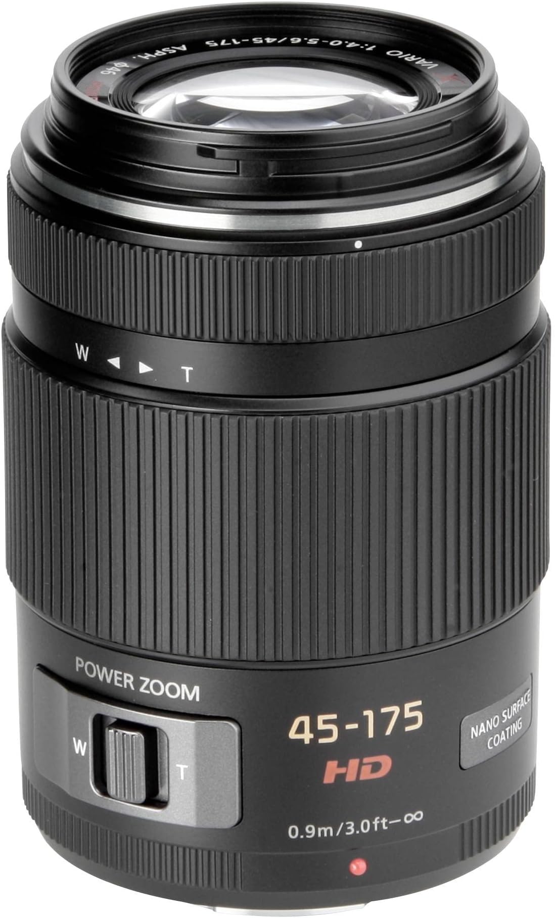 LUMIX H-PS45175E-K GX Vario Telephoto Powerzoom 45-175 mm Lens - Black