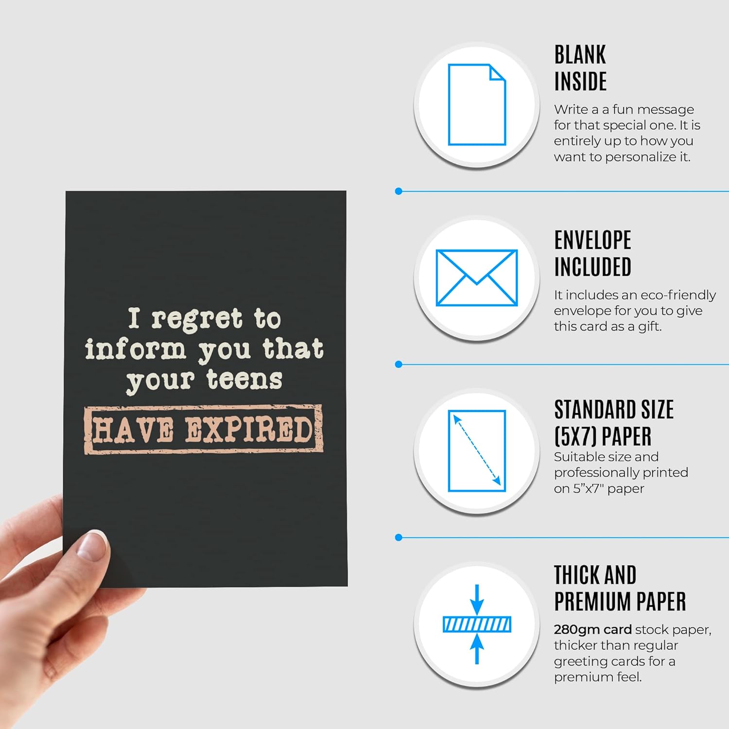 Funny 20th Birthday Card for Daughter - Happy 20th Birthday Card for Son - 20th Bday Card for Niece, Nephew - 20 Years Old Card for Men, Women - Joke 20th Birthday - Teens - Image 2