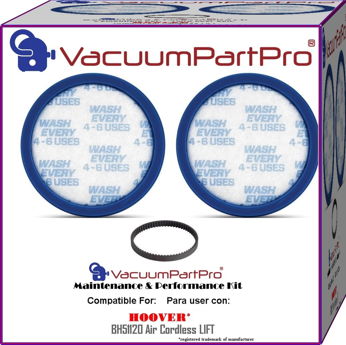 Buy Vacuum Part Pro Hoover BH51120 Air Cordless Lift Upright Vacuum