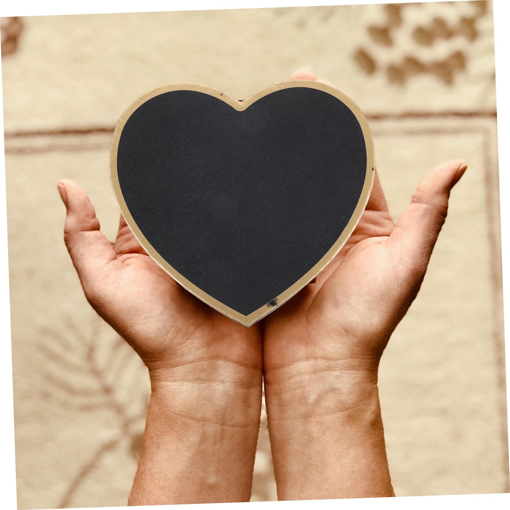 FOMIYES 3 Sätze Herzförmige Geschenkboxen Aus Elegante Verpackungsbox Für Hochzeiten Valentinstag Besondere Anlässe Dekorative Schachteln Für Kleine Schwarze Kartonboxen Mit 3 Stücke * 3
