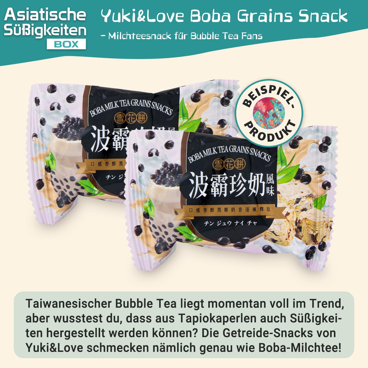 Asiatische Süßigkeiten Box mit über 30 Snacks - Asia Candy Mix mit Chips, Schokolade, Crackern und Keksen aus Korea, Taiwan, Japan, China, Thailand, Indien uvm. - Probierbox Spezialitäten aus Asien