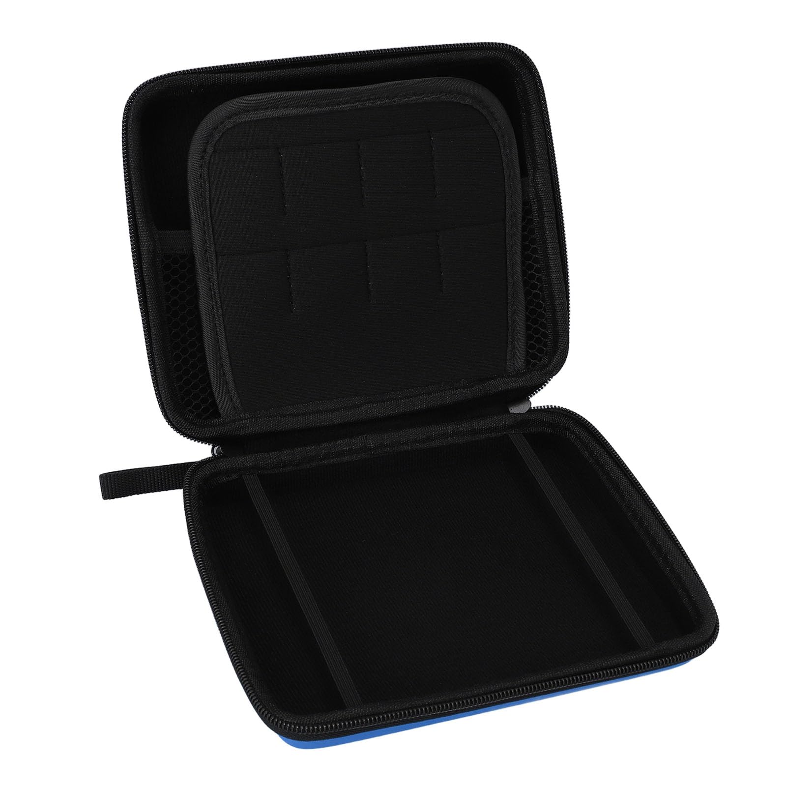 Sxhlseller Estuche Rígido Protector de Viaje para 2DS con 8 Soportes para Tarjetas de Juego, a Prueba de Golpes y Polvo, Diseño Liviano para Protección y Viajes Diarios (Blue)