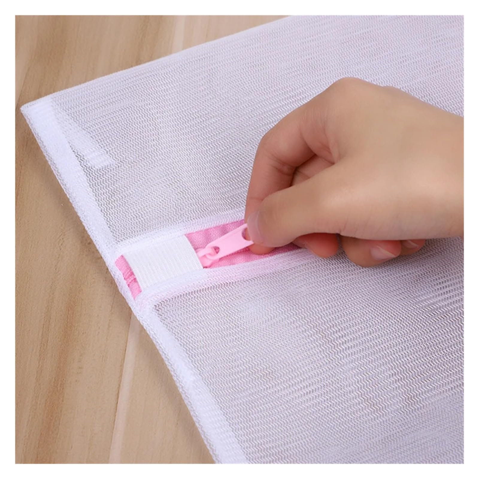 5 teile/satz Wäsche Waschen Taschen, Kompatibel for Dessous Bh Socken Unterwäsche Waschmaschine Kleidung Schutz Net Mit Reißverschluss Mesh