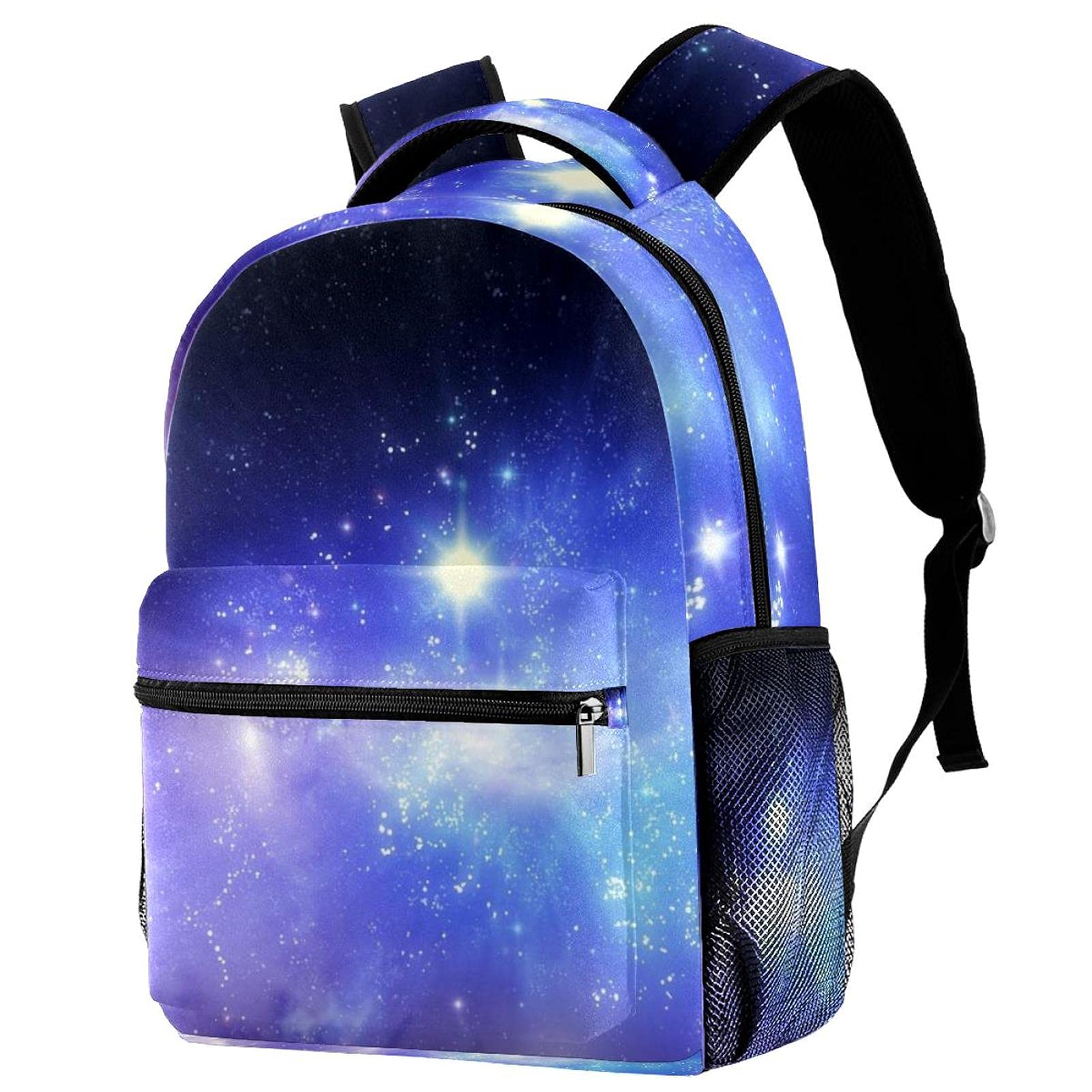 Sac à dos imprimé ciel multicolore avec bretelles confortables unisexes - 7