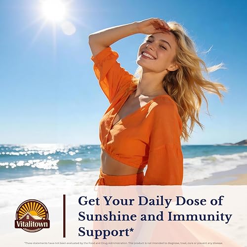 Miniatura 5 de Vitalitown Suplemento de vitamina D3 K2, D3 5000 UI, vitamina K2 MK-7 100 mcg, sin OMG, sin gluten y soja, para huesos, dientes, inmune y salud